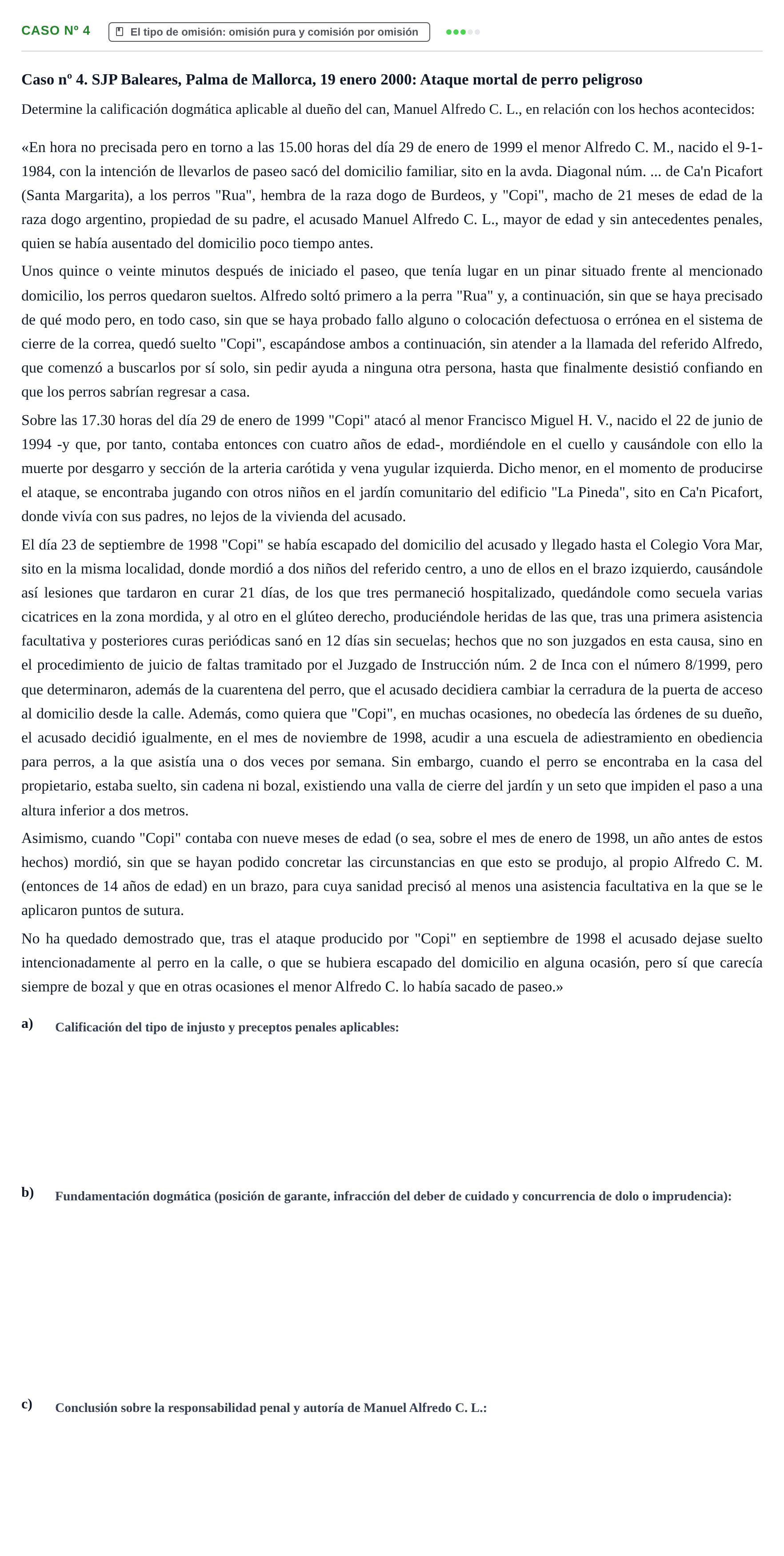 Enunciado: Caso nº 4