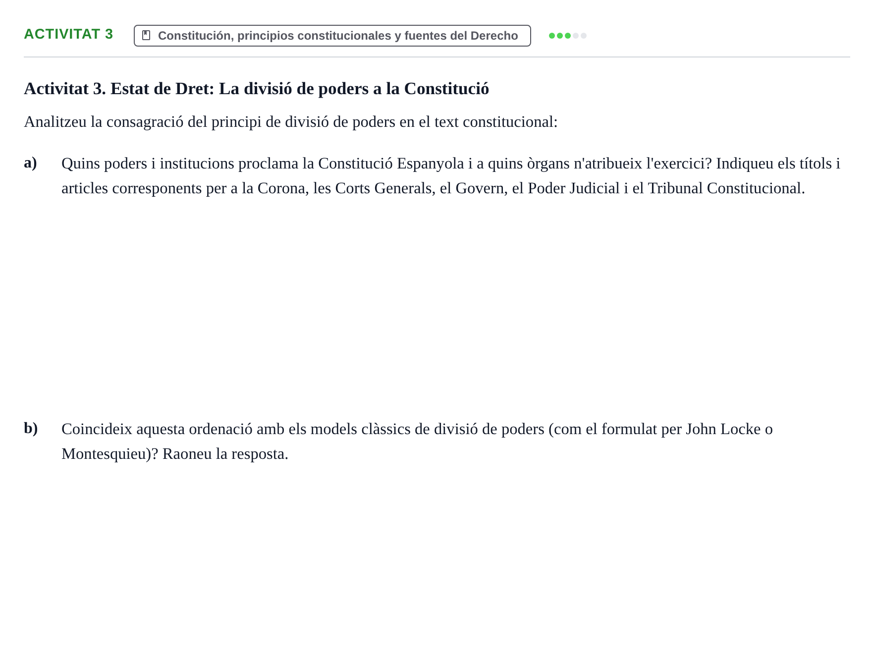 Enunciado: Activitat 3