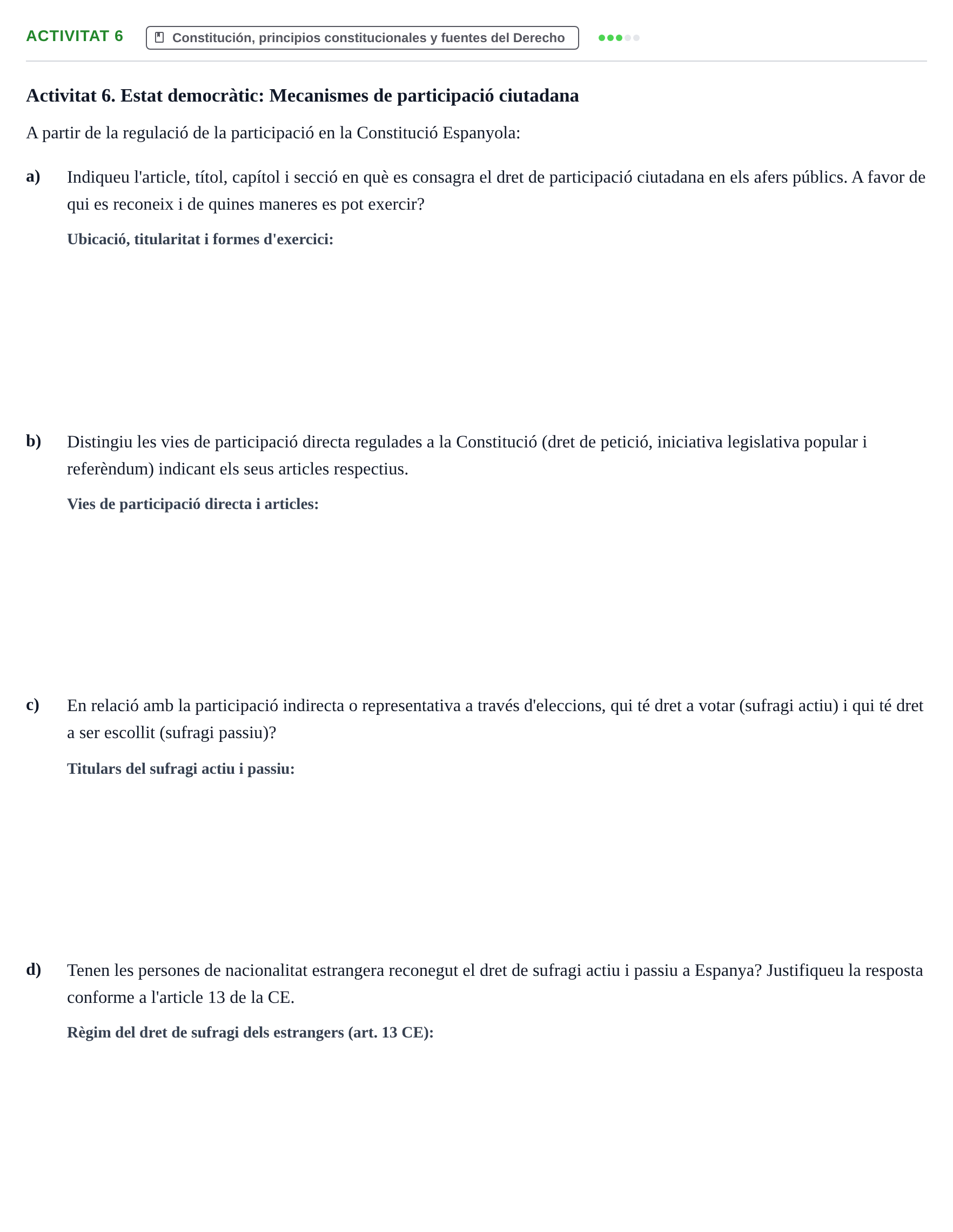Enunciado: Activitat 6