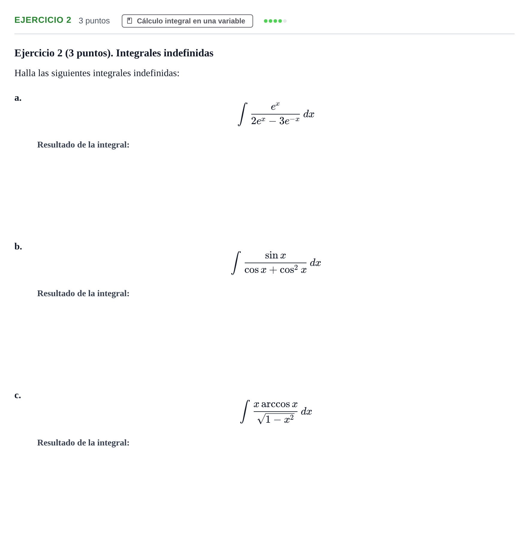 Enunciado: Ejercicio 2 · Matemáticas Aplicadas URL Examen Segundo Parcial de Matemáticas Aplicadas I