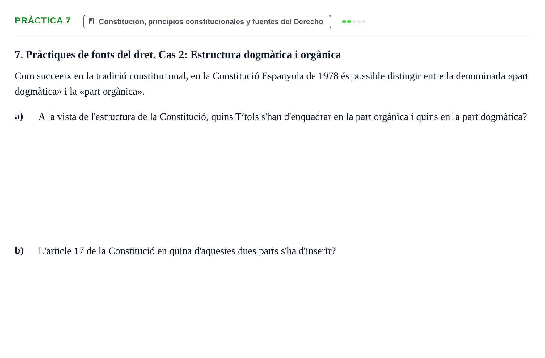 Enunciado: Pràctica 7