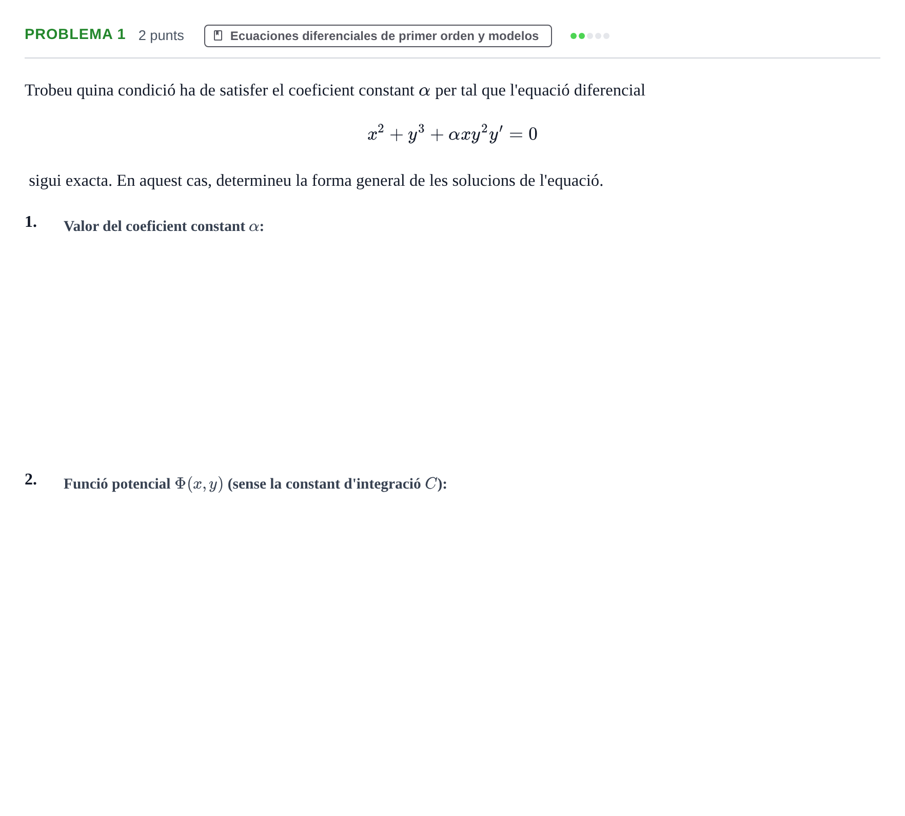 Enunciado: Problema 1 · Matemáticas Aplicadas URL 2020