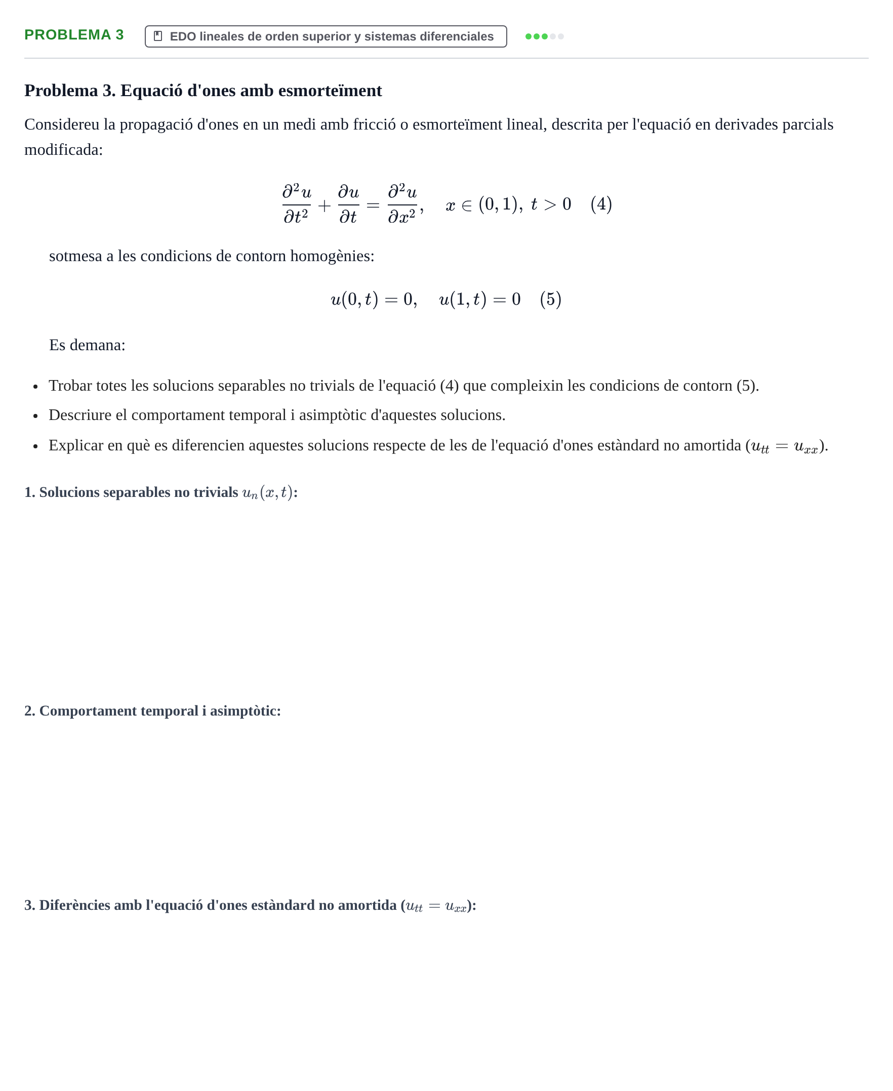 Enunciado: Problema 3 · Matemáticas Aplicadas URL 2021