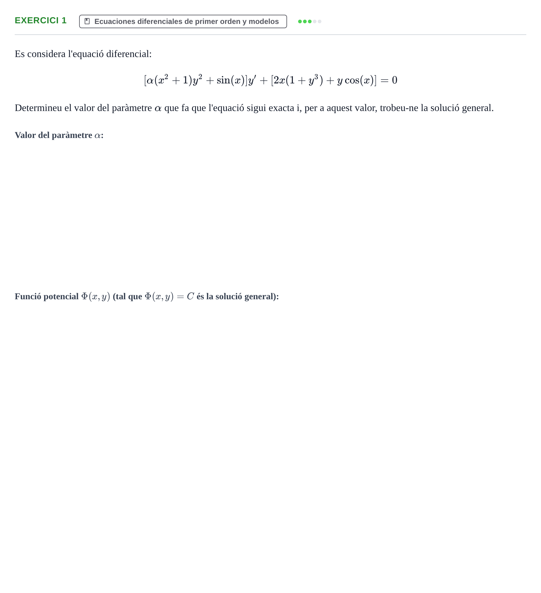 Enunciado: Exercici 1 · Matemáticas Aplicadas URL 2017