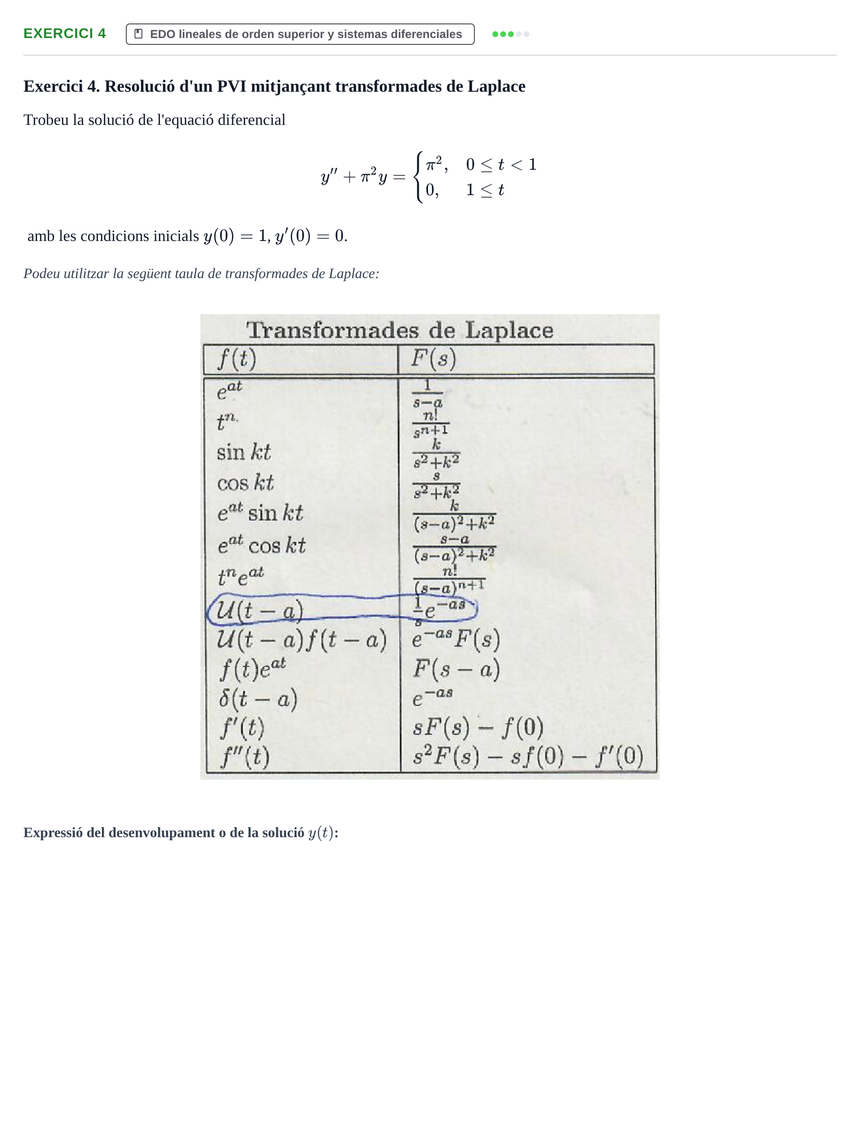 Enunciado: Exercici 4 · Matemáticas Aplicadas URL 2017