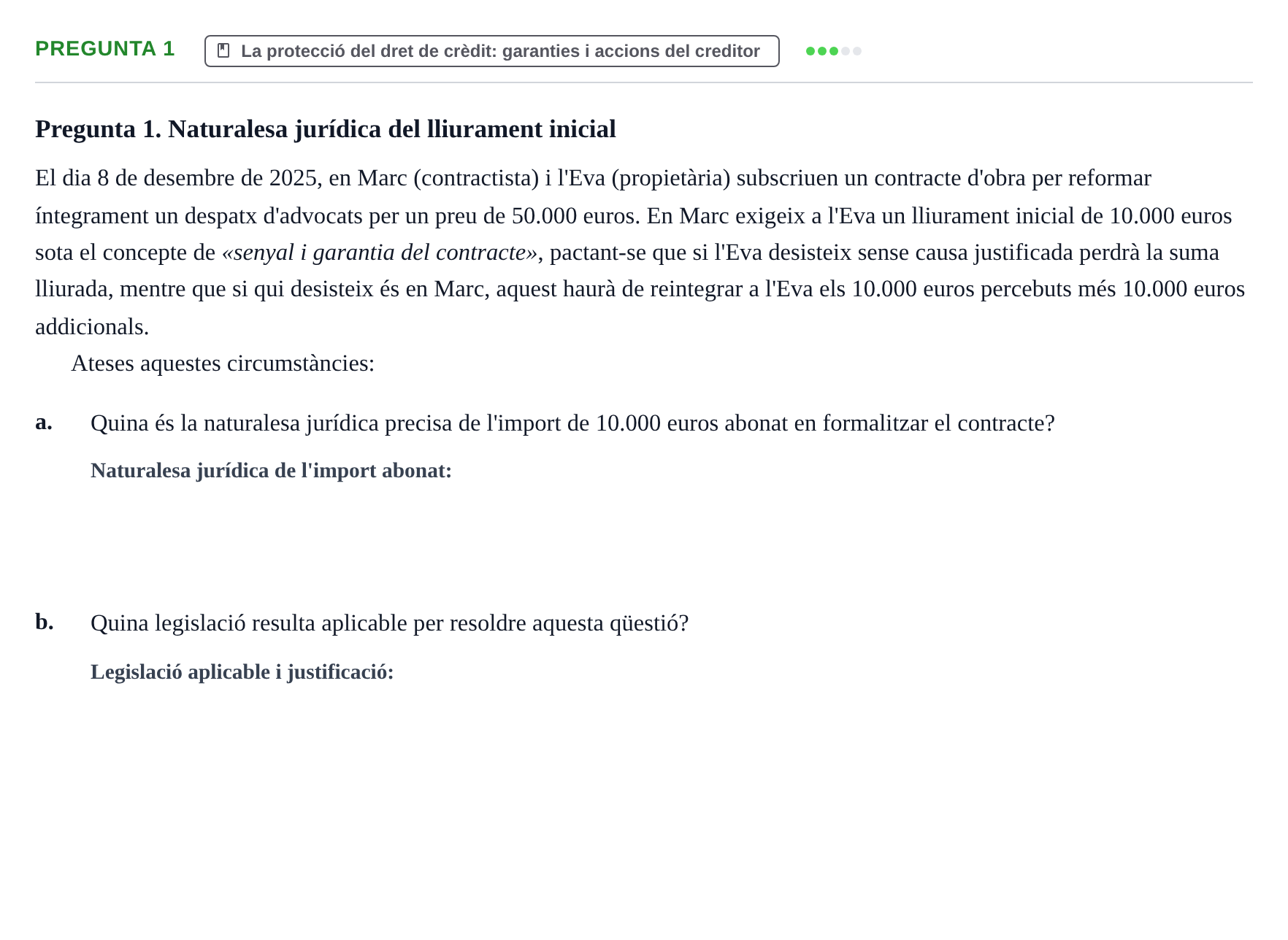 Enunciado: Pregunta 1