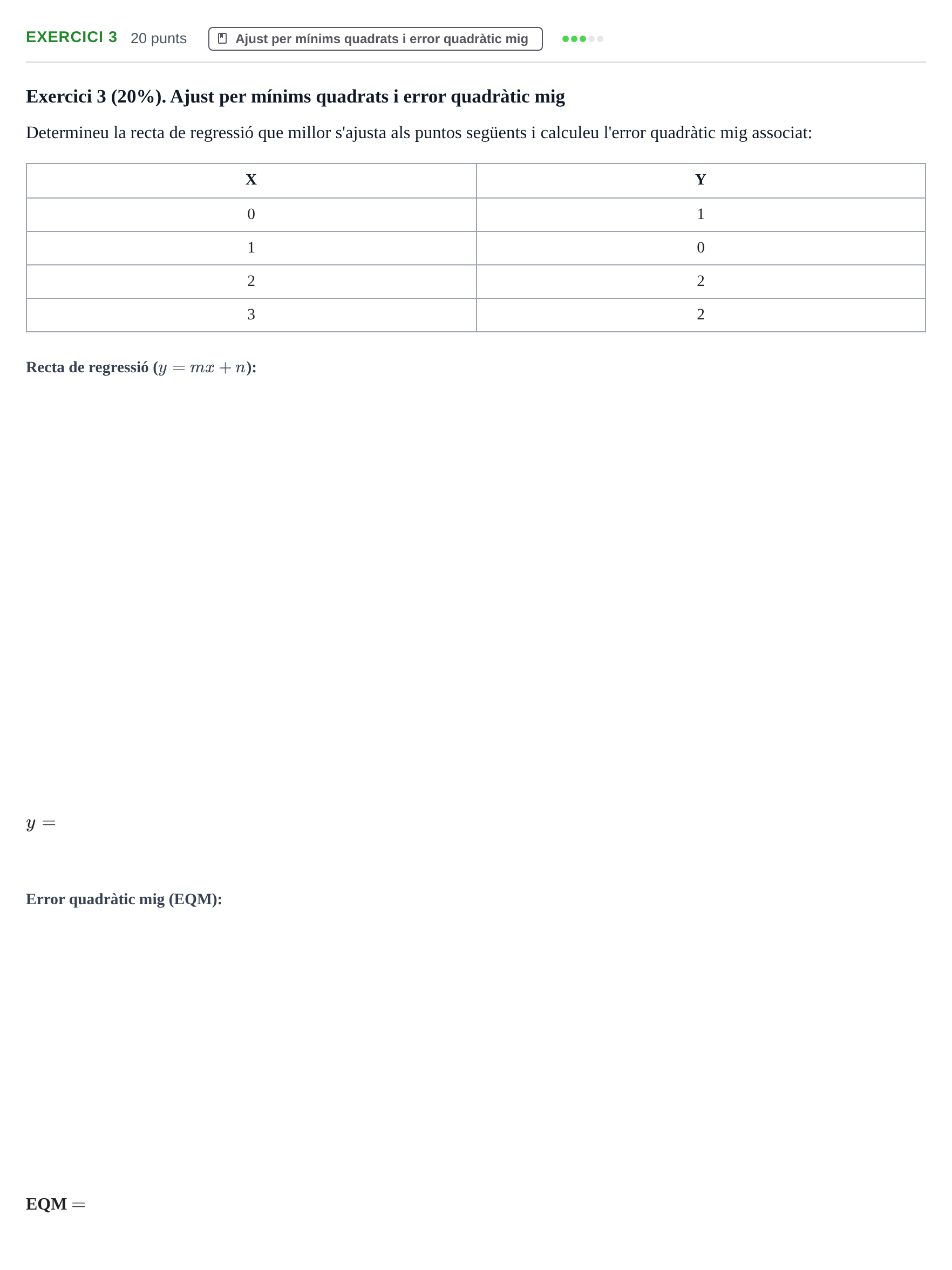 Enunciado: Exercici 3 · Aplicaciones Informáticas URL Juny 2015