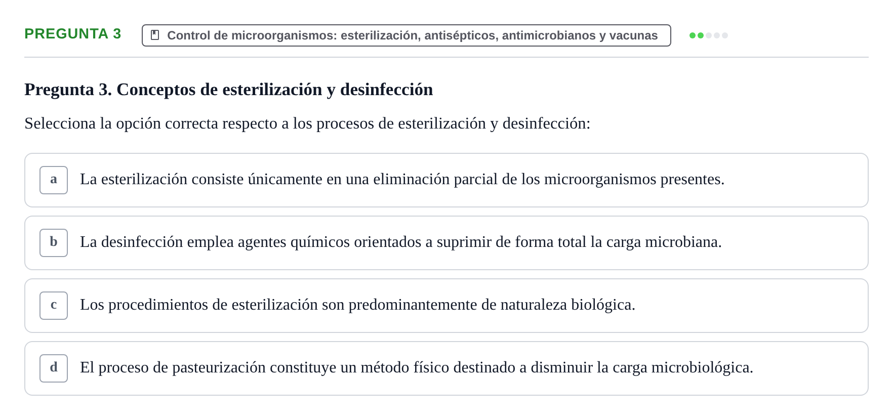 Enunciado: Pregunta 3