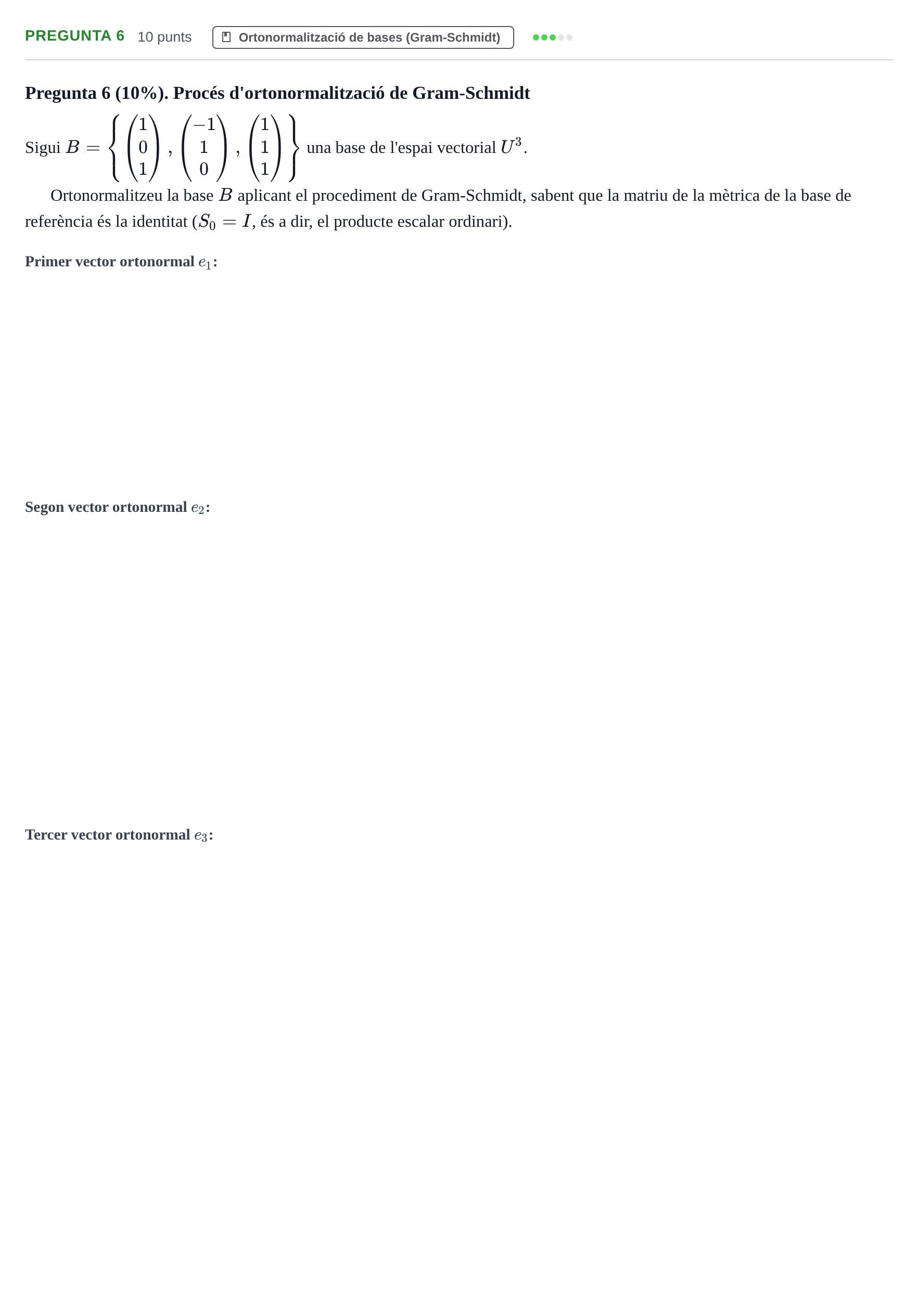 Enunciado: Pregunta 6 · Aplicaciones Informáticas URL 2014