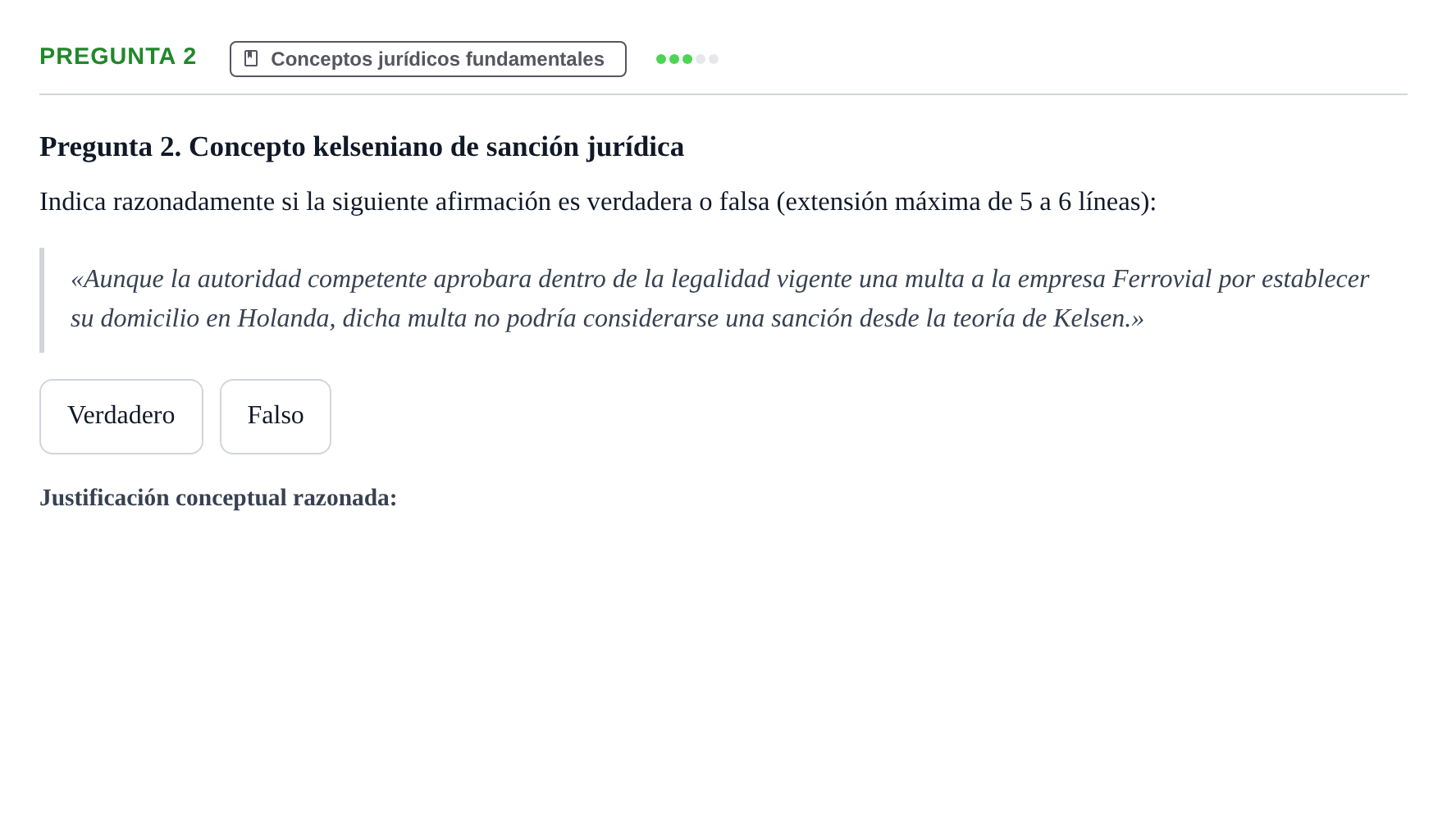 Enunciado: Pregunta 2
