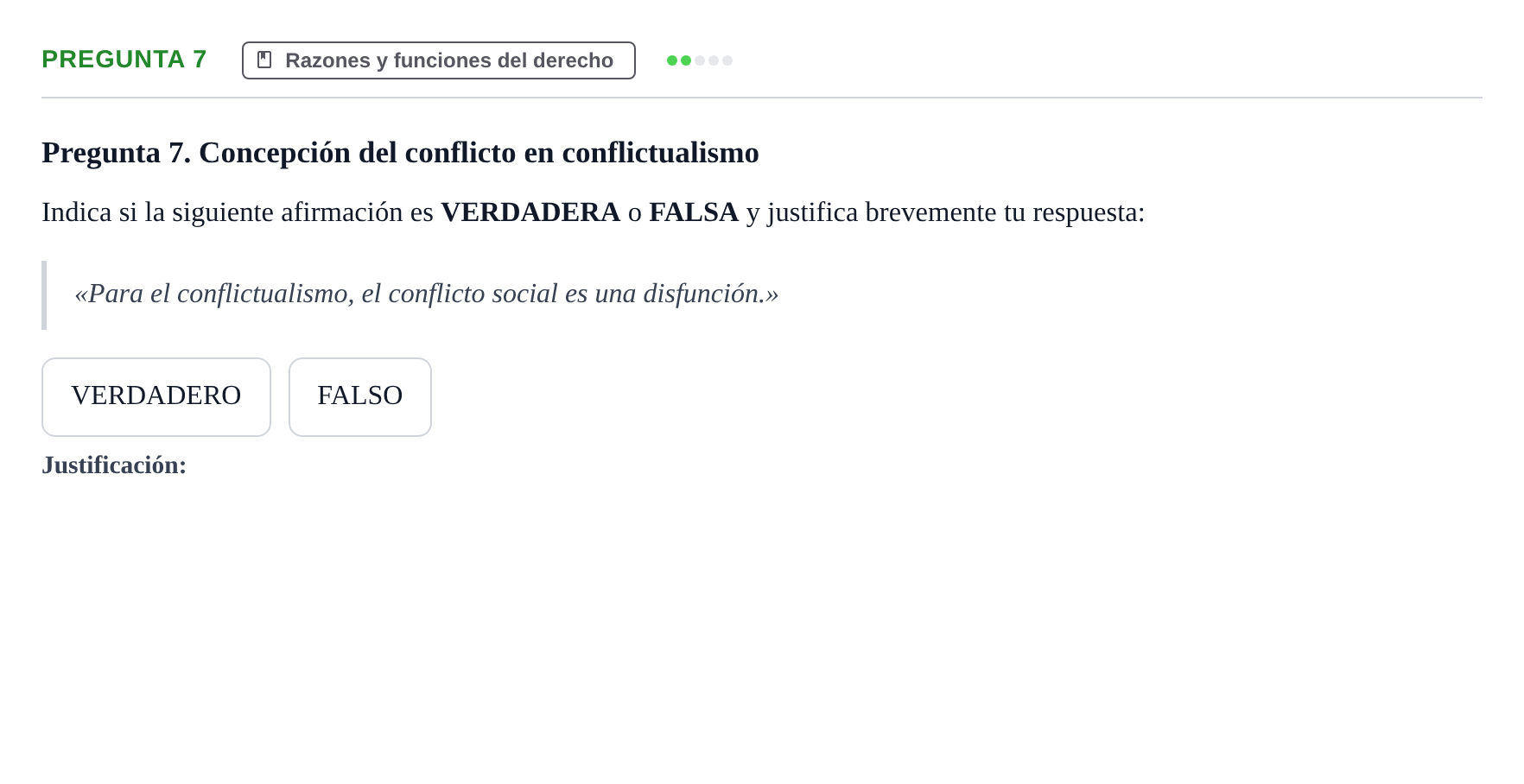 Enunciado: Pregunta 7