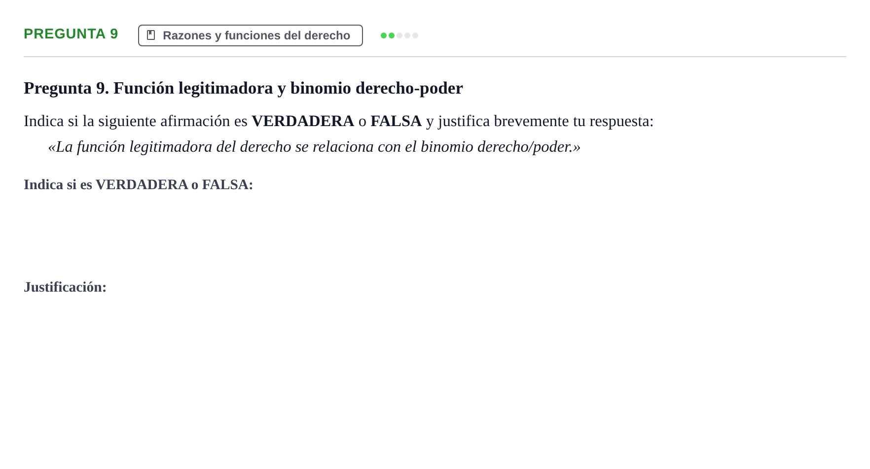 Enunciado: Pregunta 9