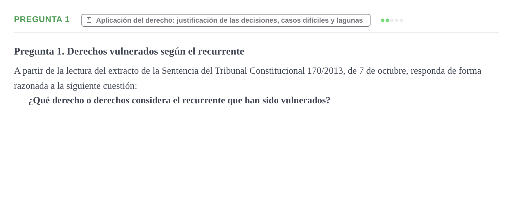 Enunciado: Pregunta 1