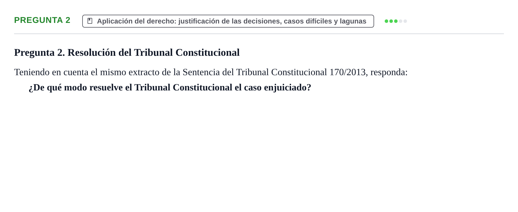Enunciado: Pregunta 2