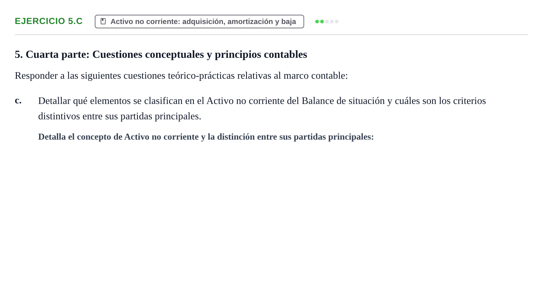 Enunciado: 5.c