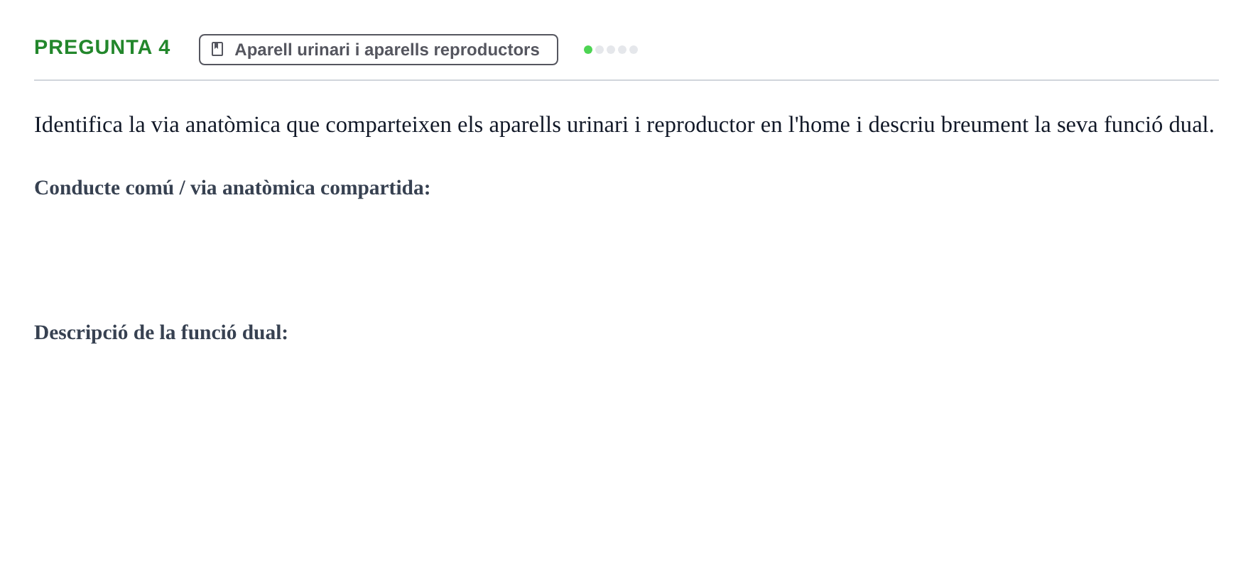 Enunciado: Pregunta 4 · Anatomia i Histologia URV 2024