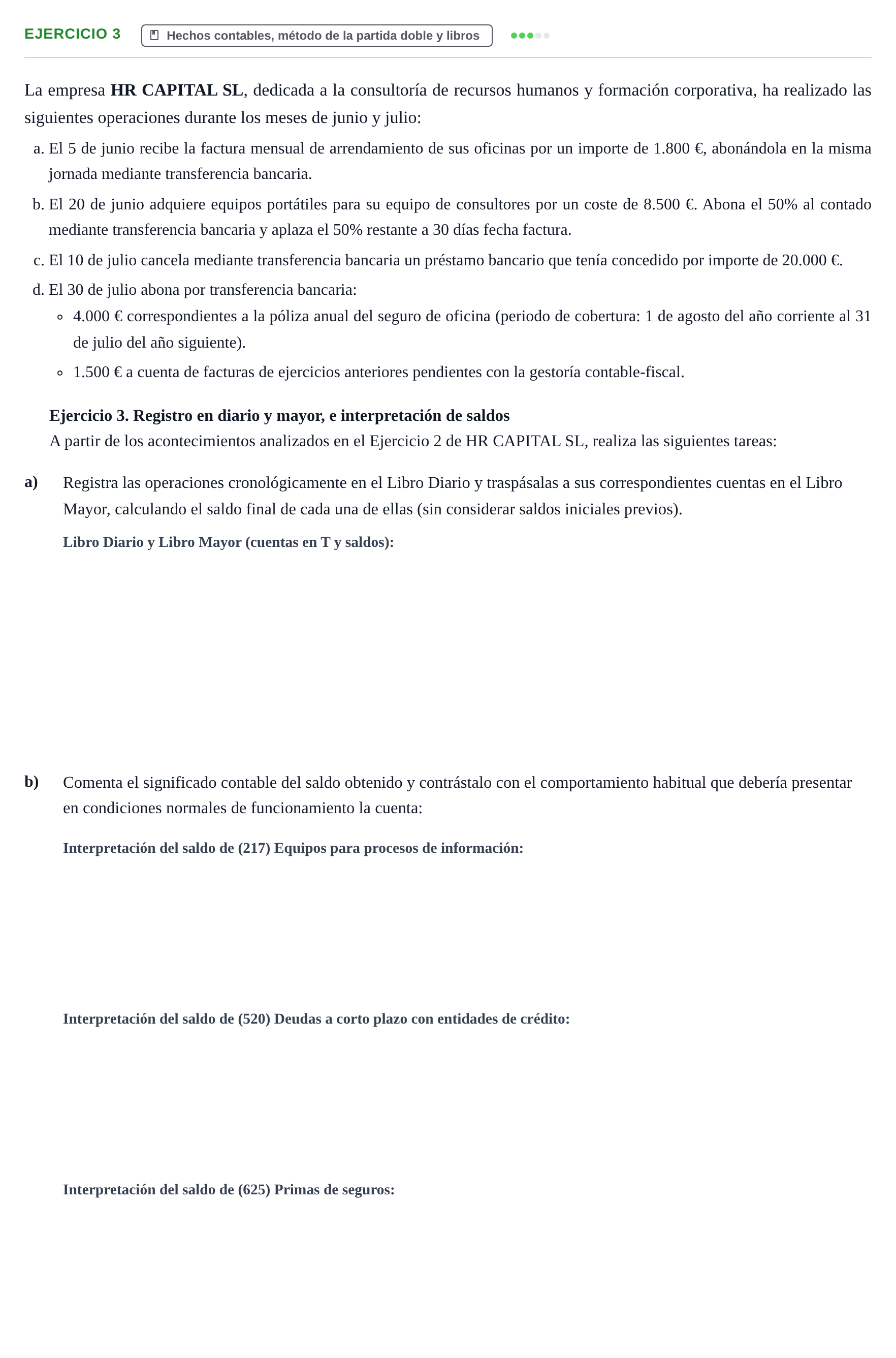 Enunciado: Ejercicio 3