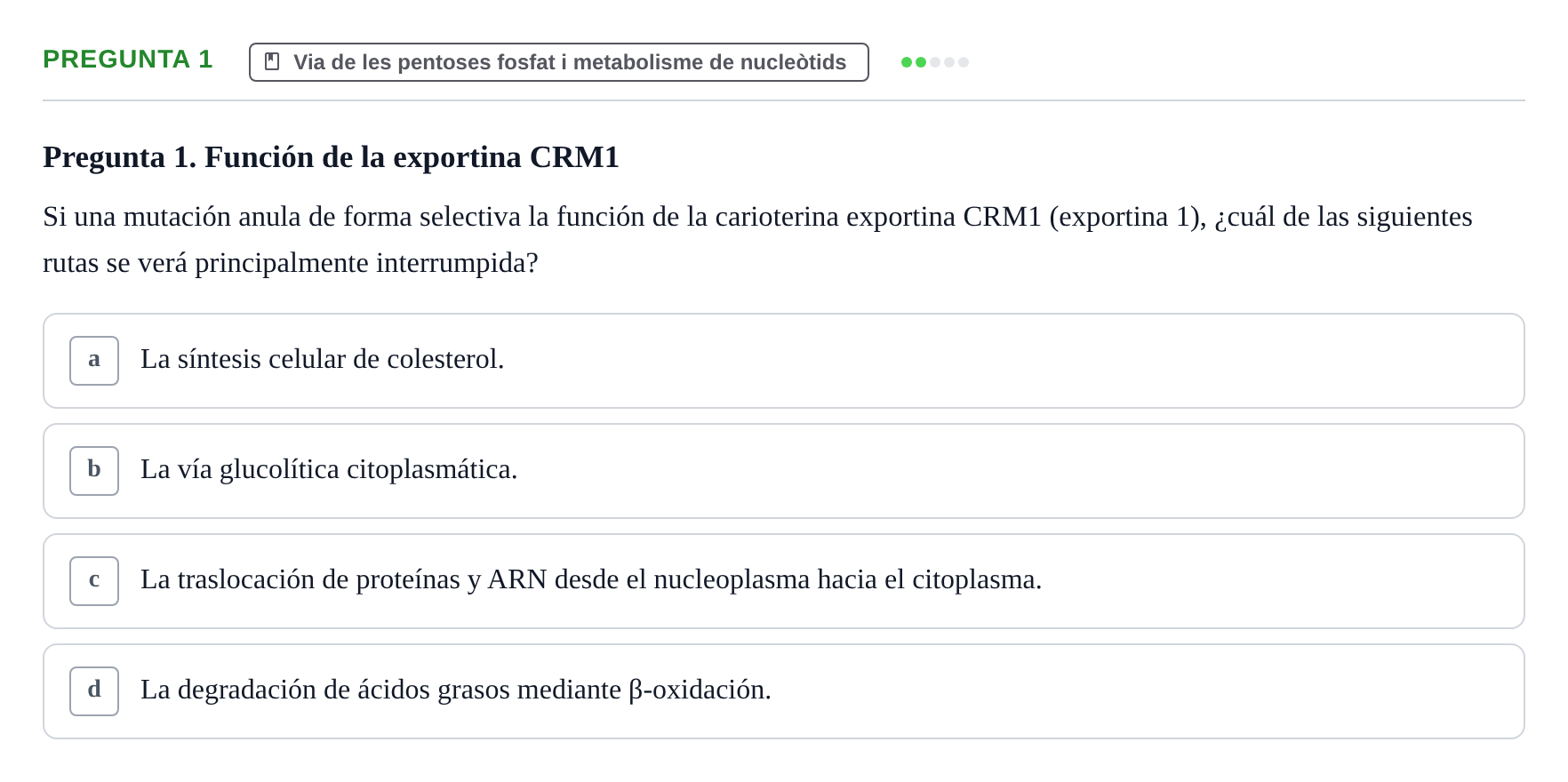 Enunciado: Pregunta 1