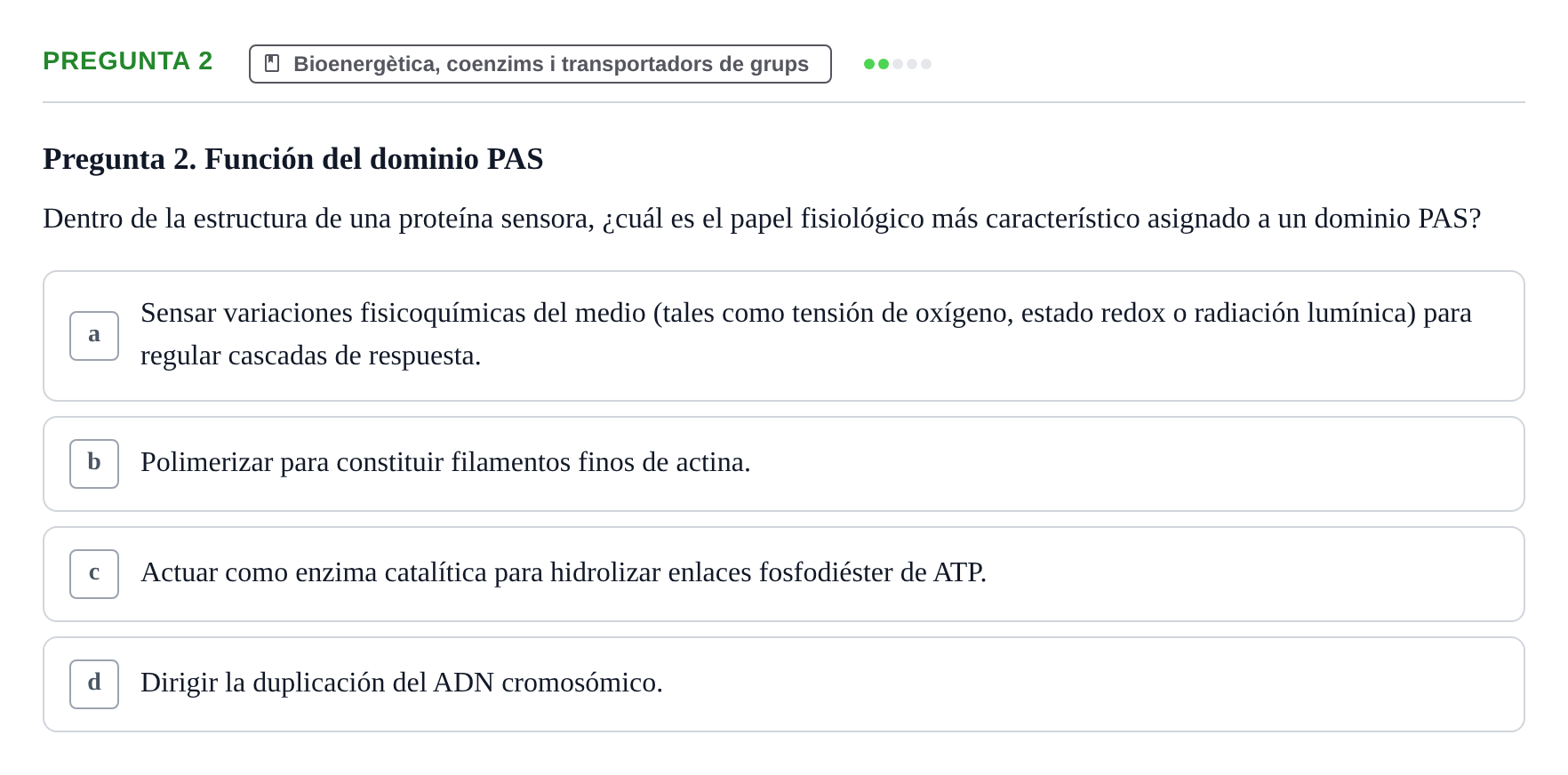 Enunciado: Pregunta 2