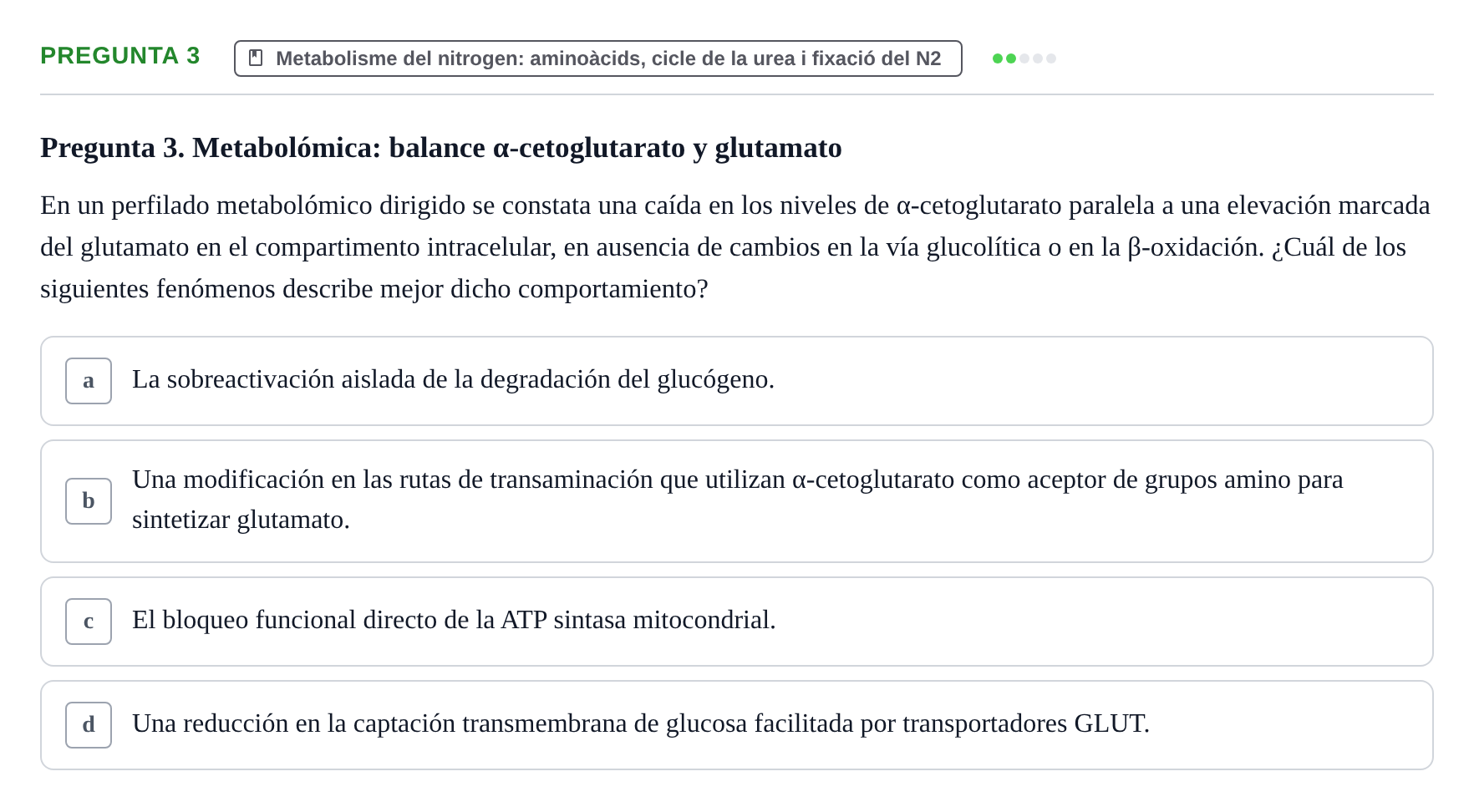 Enunciado: Pregunta 3