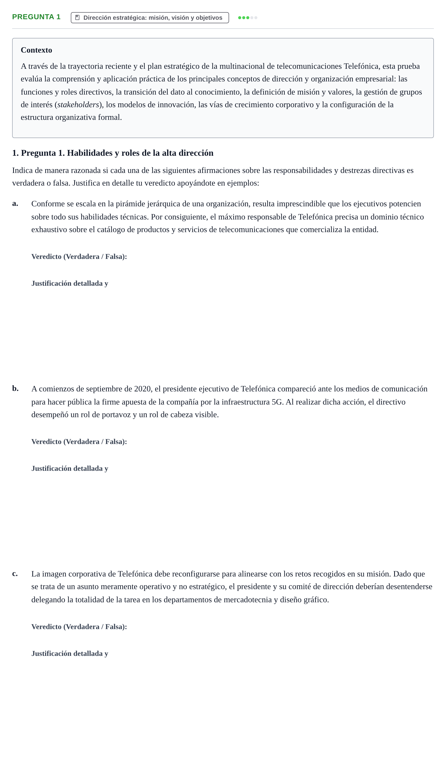 Enunciado: Pregunta 1