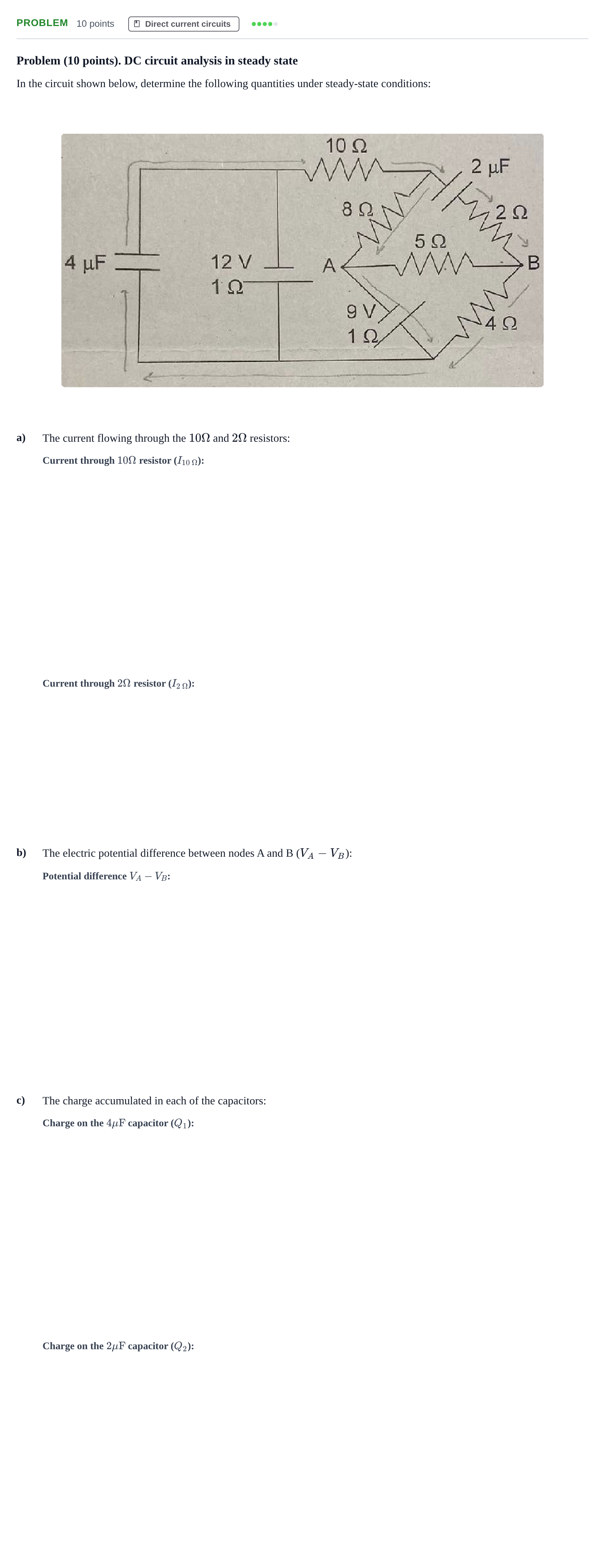 Enunciado: Ejercicio Problem · Física II URV Juny 2023