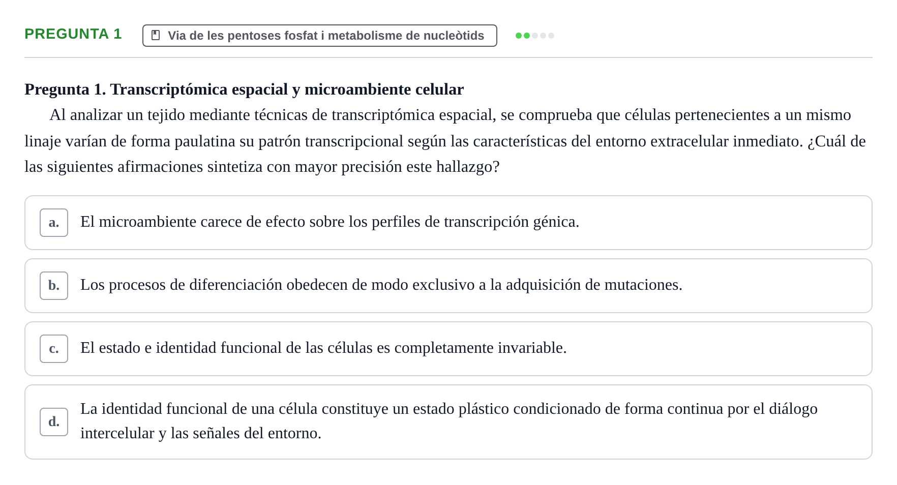 Enunciado: Pregunta 1