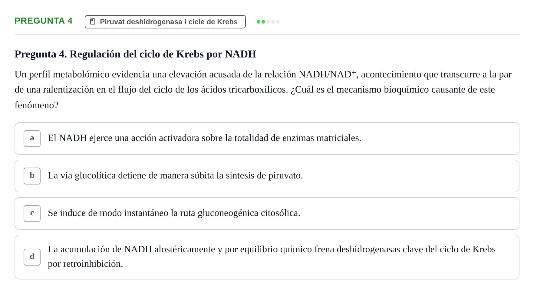 Enunciado: Pregunta 4