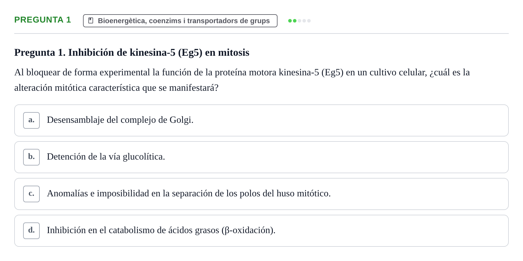 Enunciado: Pregunta 1