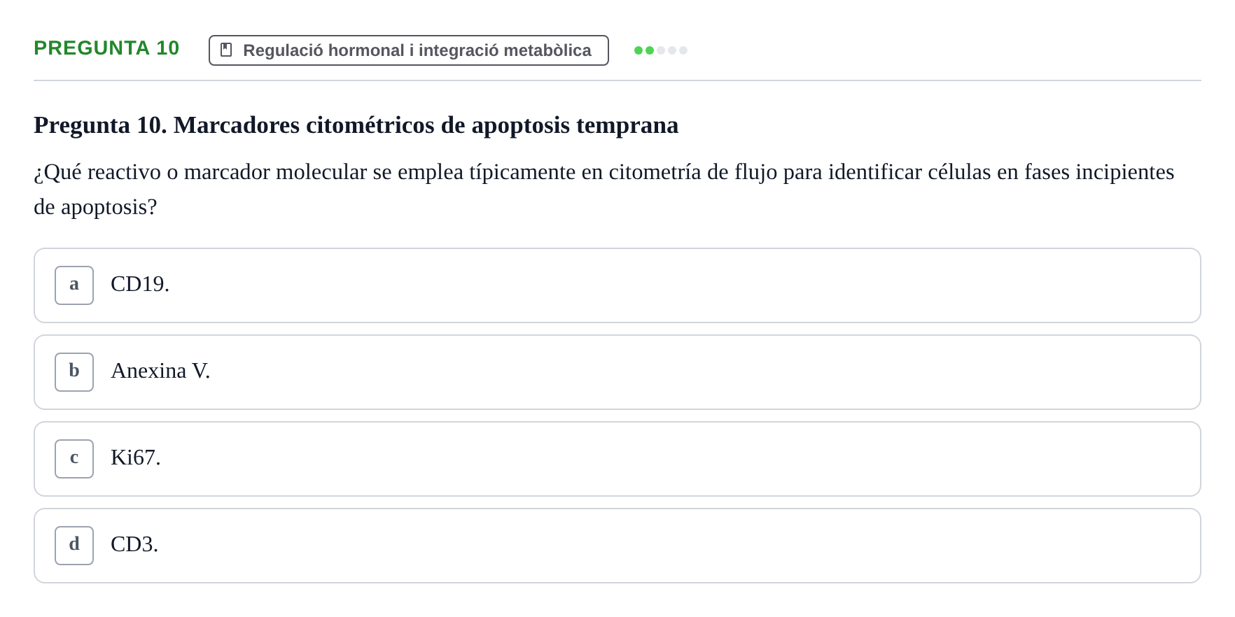 Enunciado: Pregunta 10