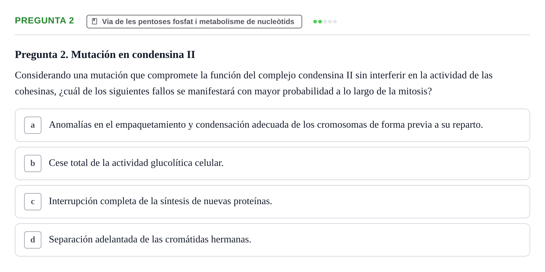 Enunciado: Pregunta 2