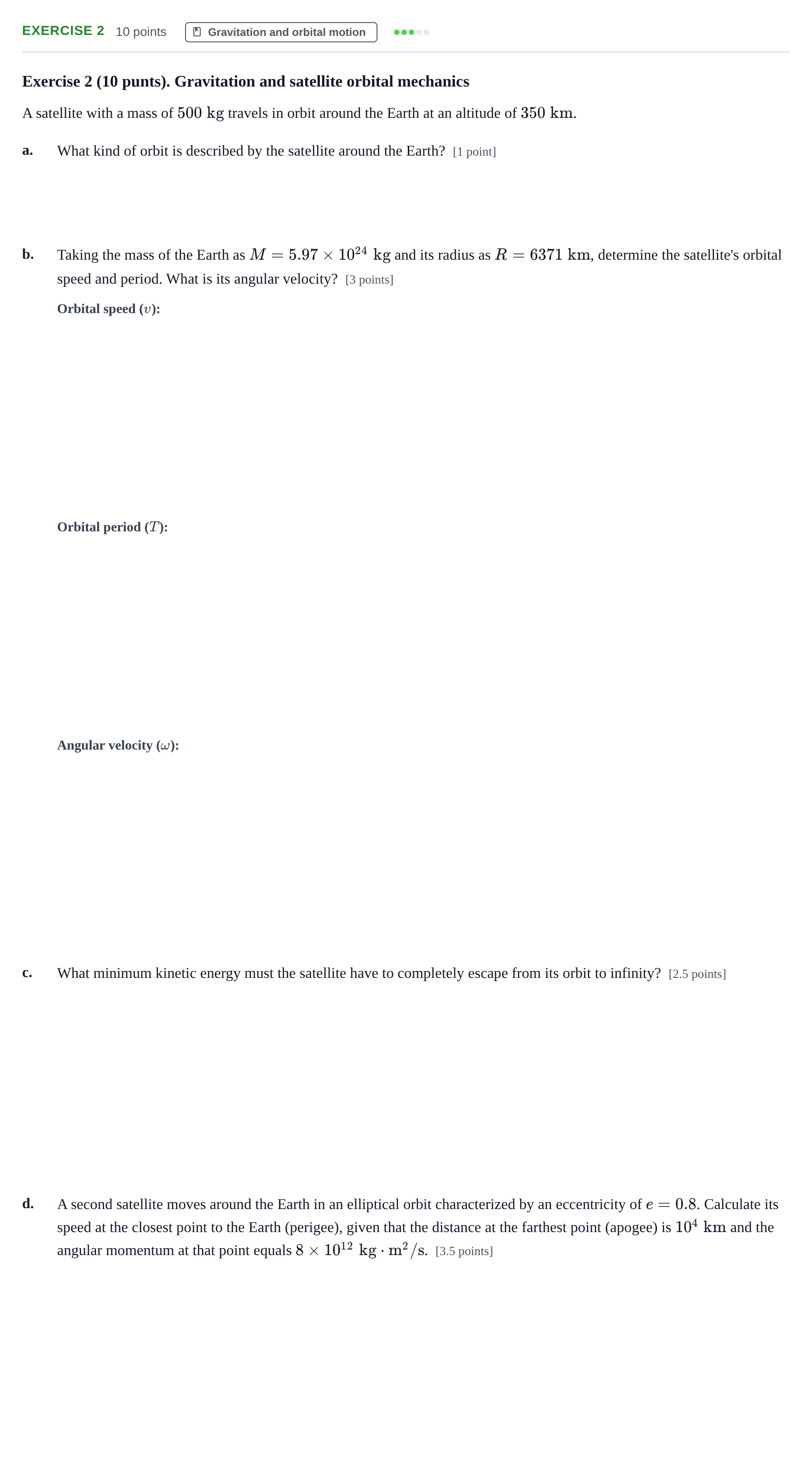 Enunciado: Ejercicio Exercise 2 · Física II URV 2024