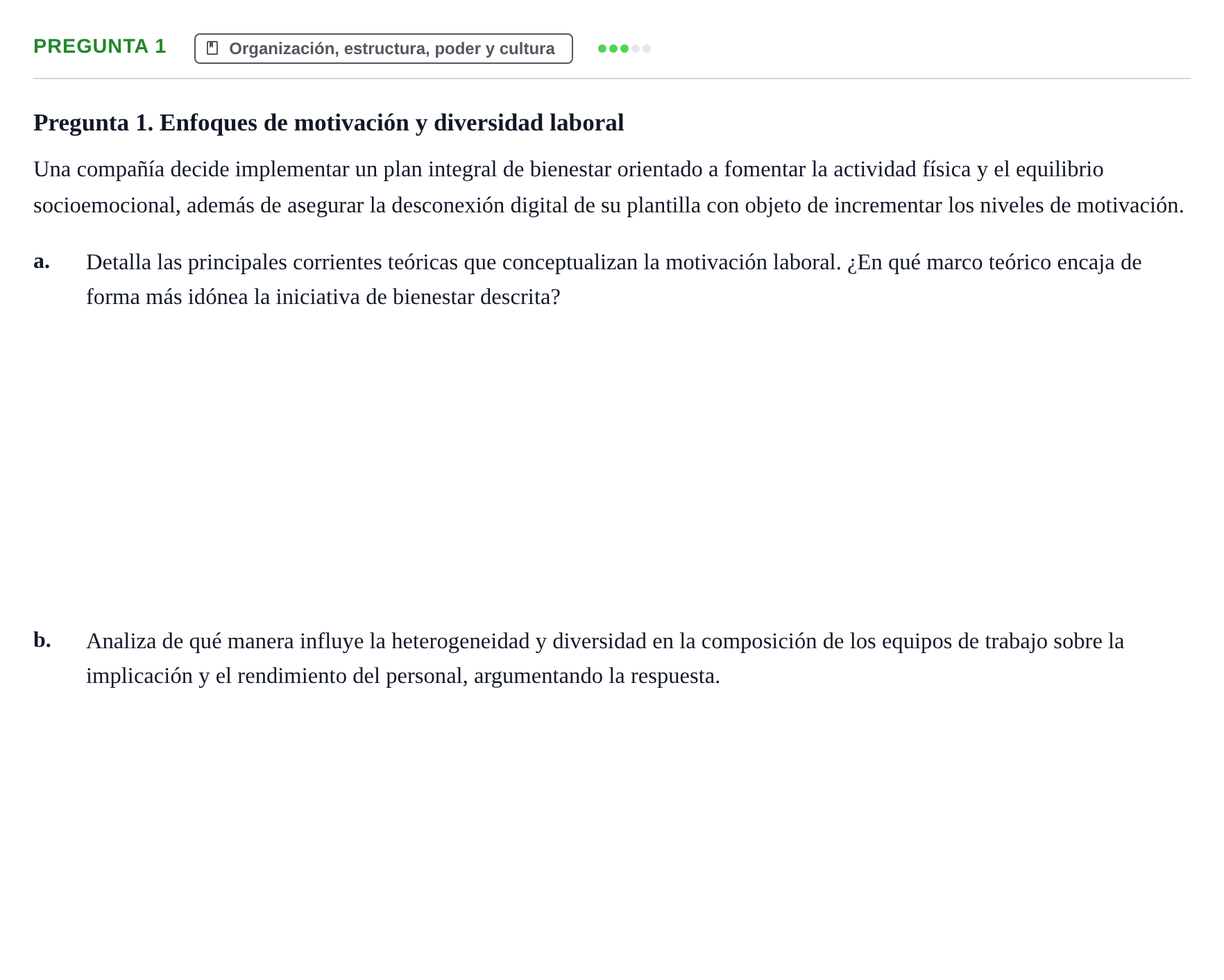 Enunciado: Pregunta 1
