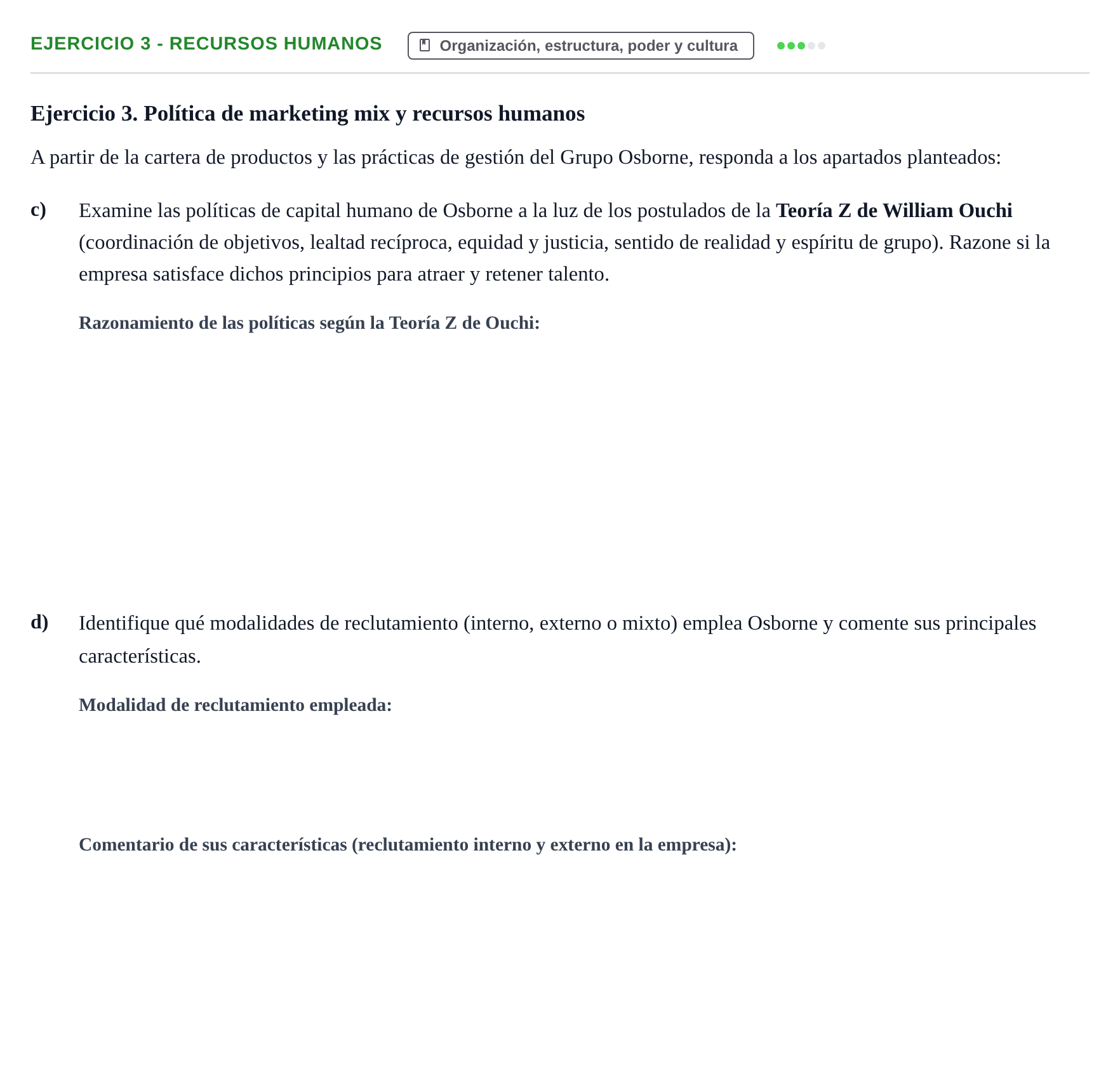 Enunciado: Ejercicio 3 - Recursos humanos