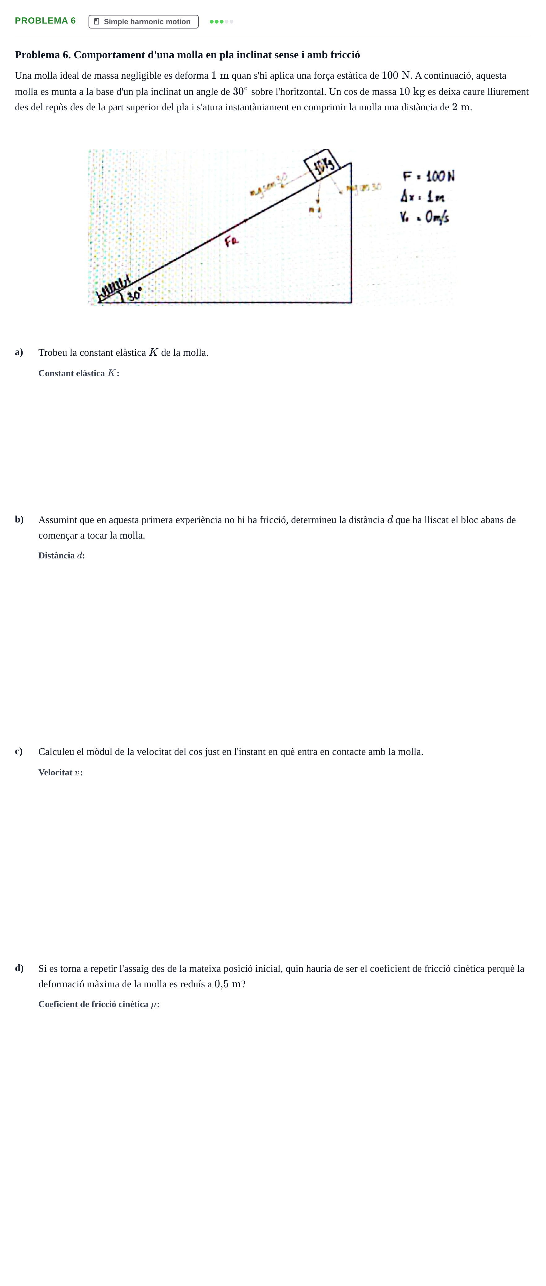 Enunciado: Problema 6 · Física II URV 2020