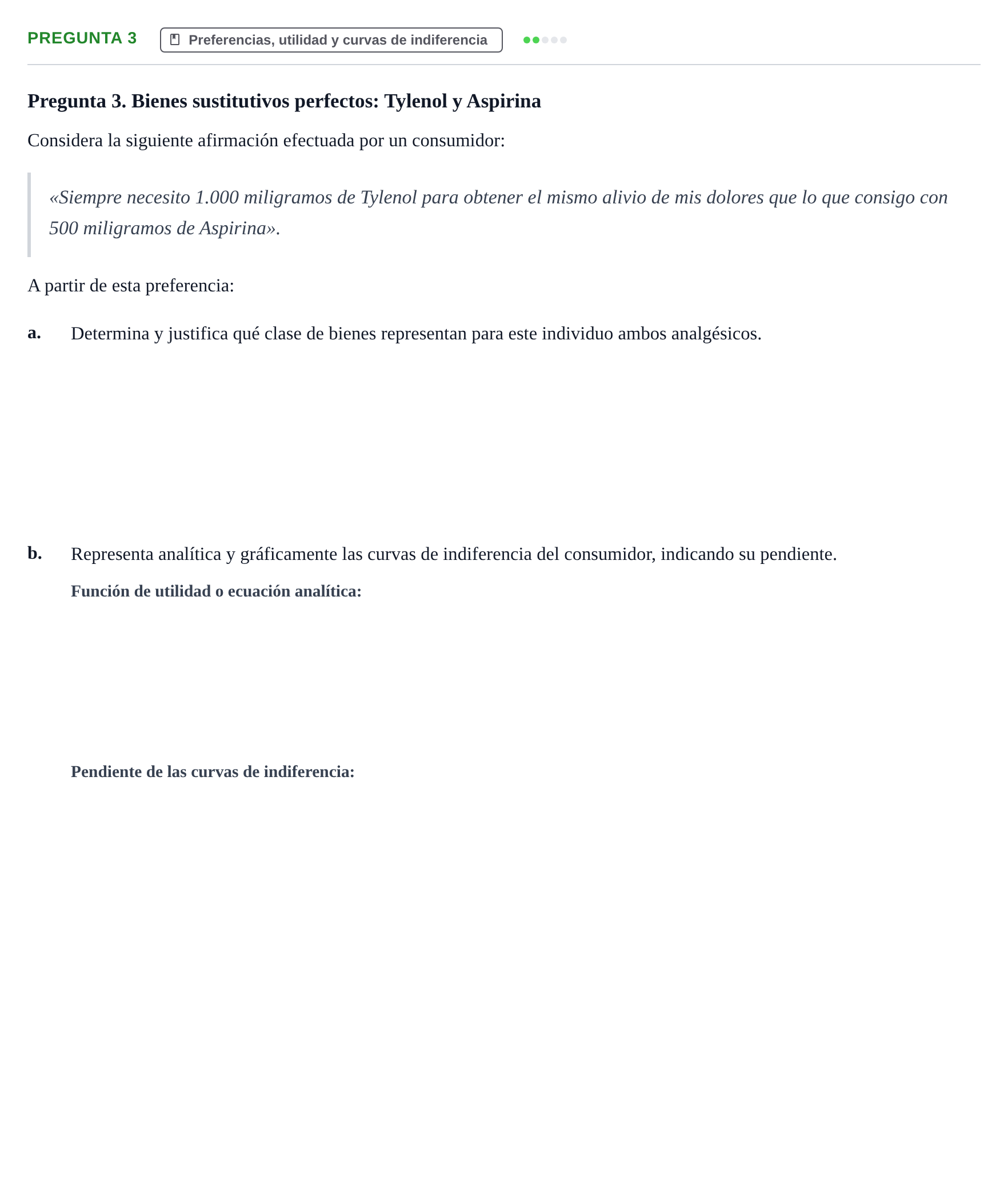 Enunciado: Pregunta 3