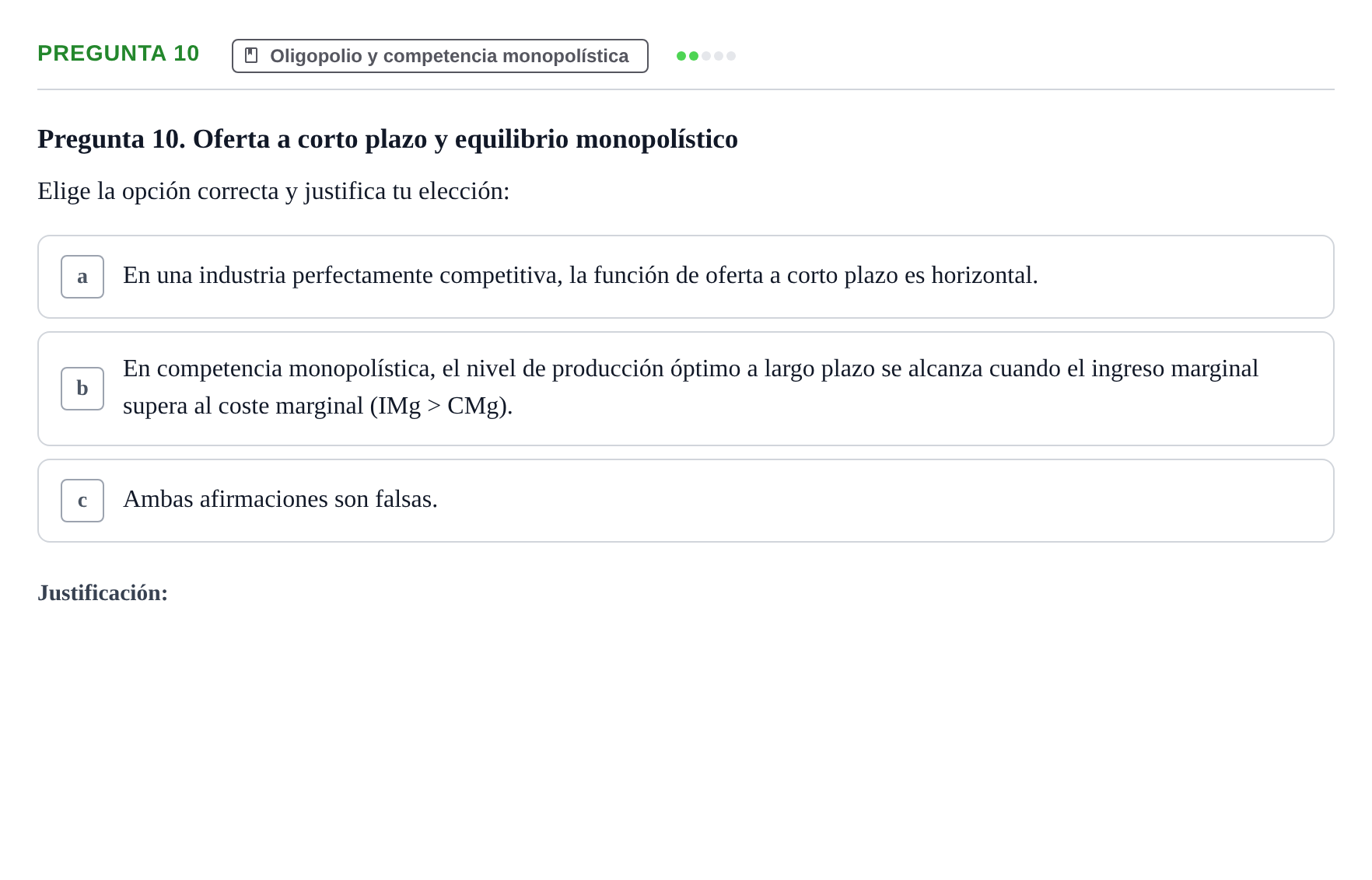 Enunciado: Pregunta 10