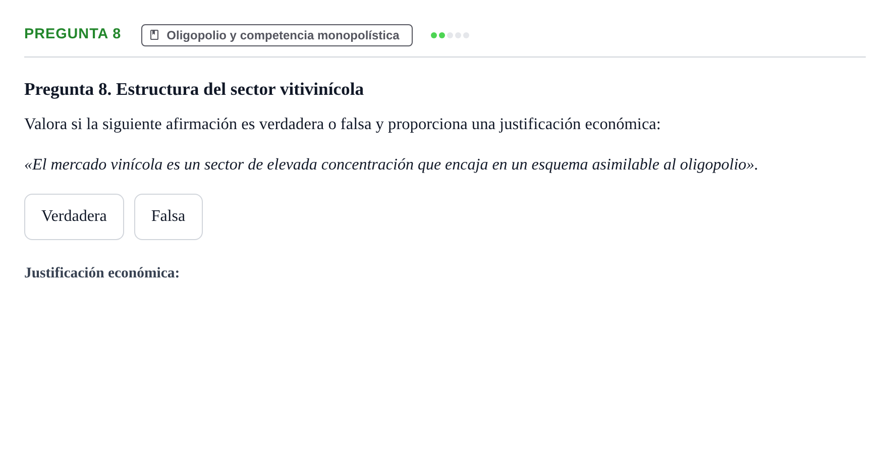 Enunciado: Pregunta 8