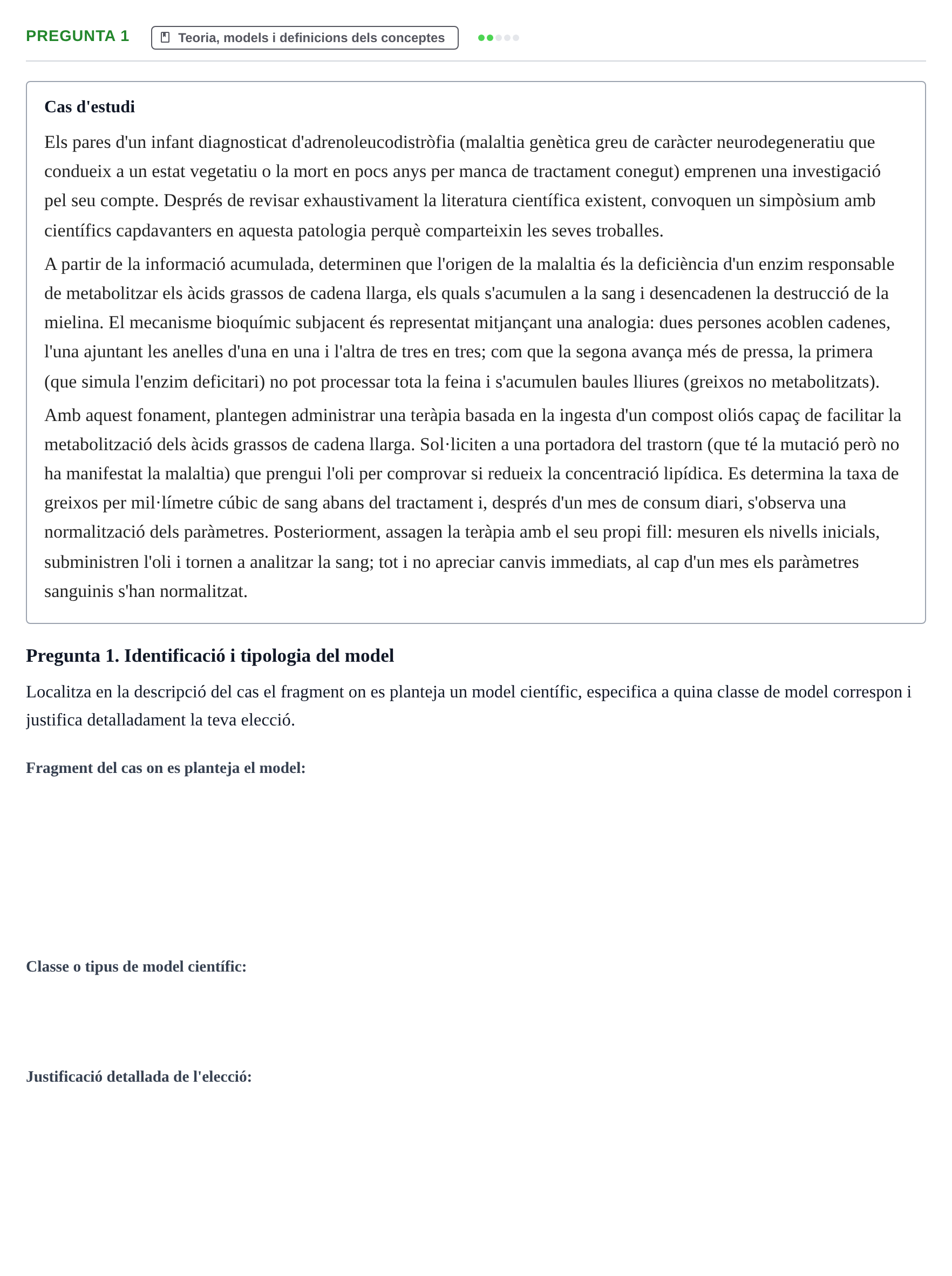 Enunciado: Pregunta 1