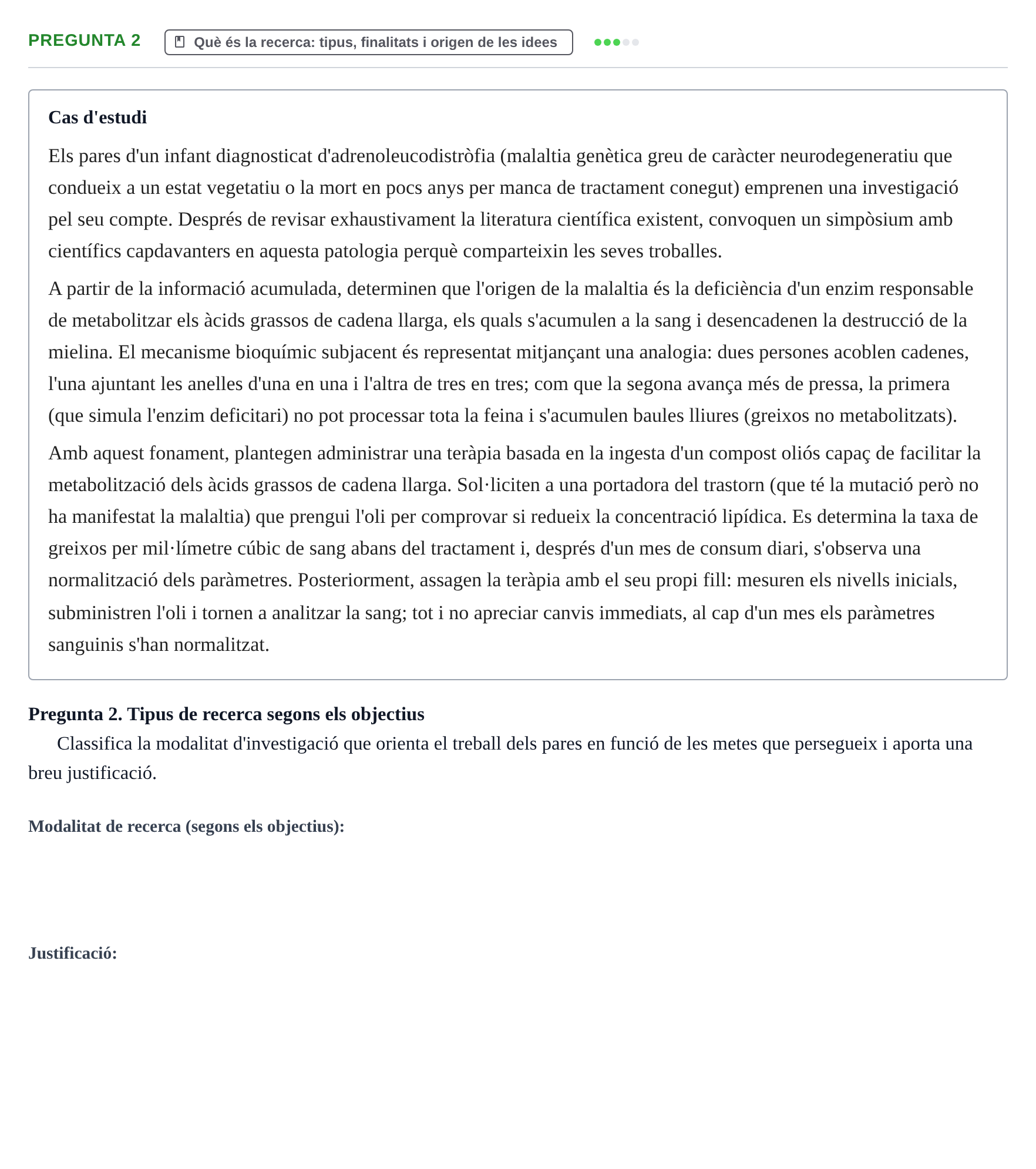 Enunciado: Pregunta 2