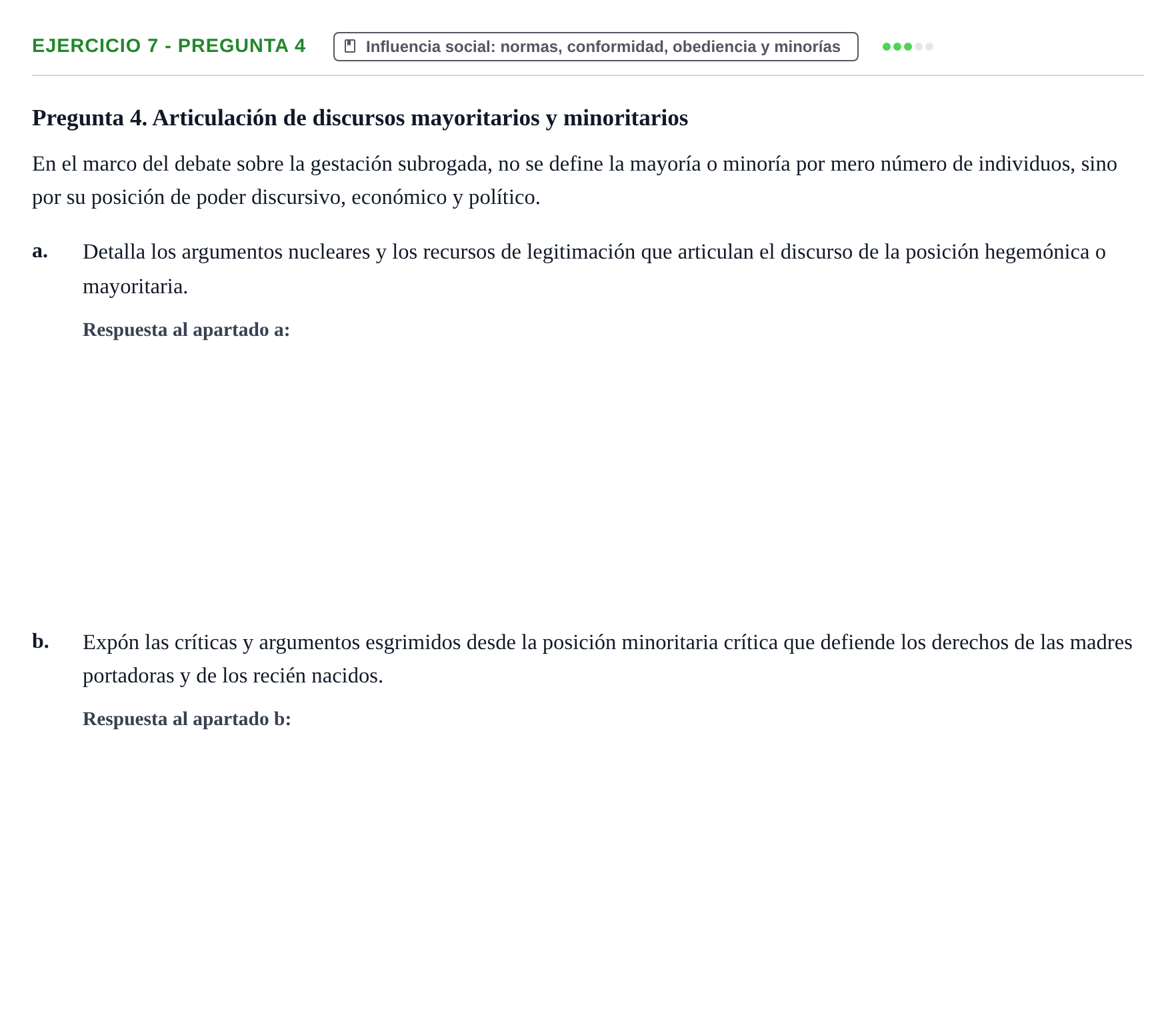 Enunciado: 7 - Pregunta 4