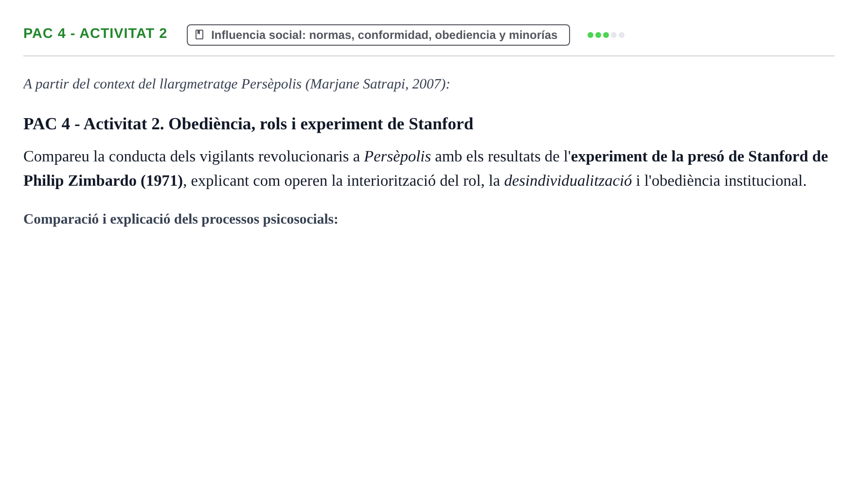 Enunciado: PAC 4 - Activitat 2