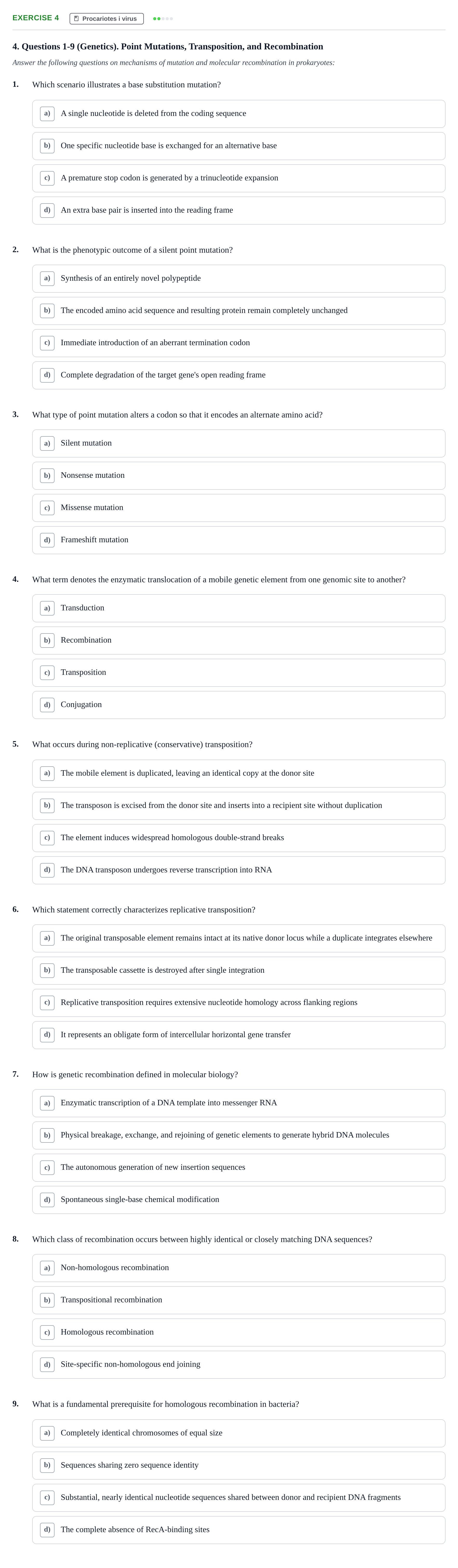 Enunciado: Problema 4 · Biología URV Practice Test: Biology and Genetics of Prokaryotes