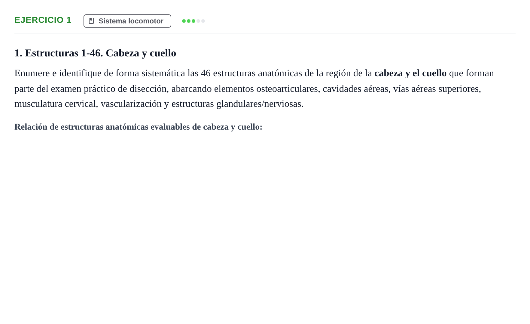 Enunciado: 1