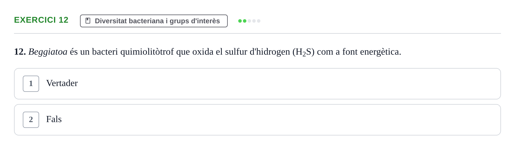 Enunciado: Problema 12 · Microbiología UB Juny 2019
