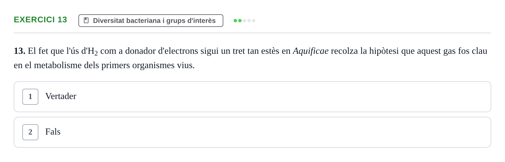 Enunciado: Problema 13 · Microbiología UB Juny 2019