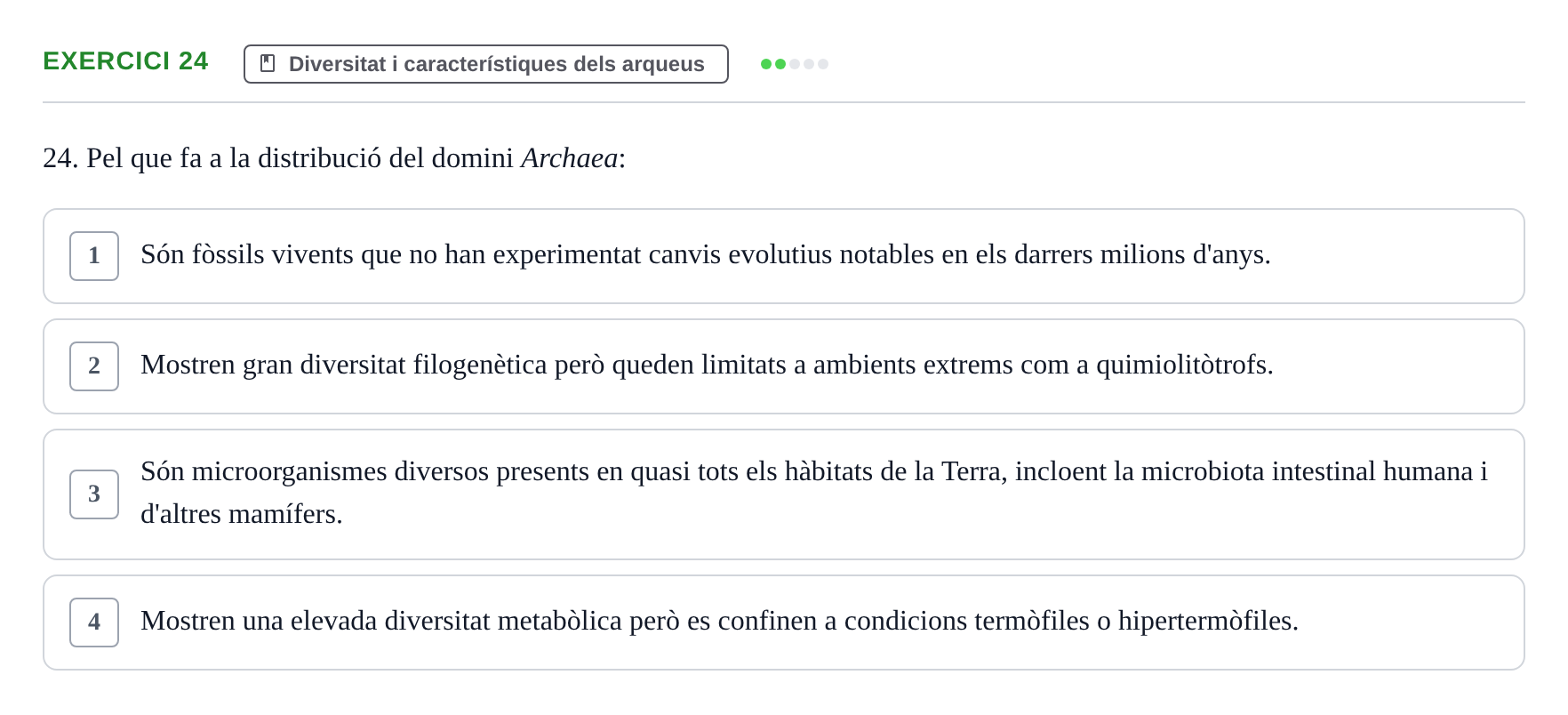 Enunciado: Problema 24 · Microbiología UB Juny 2019