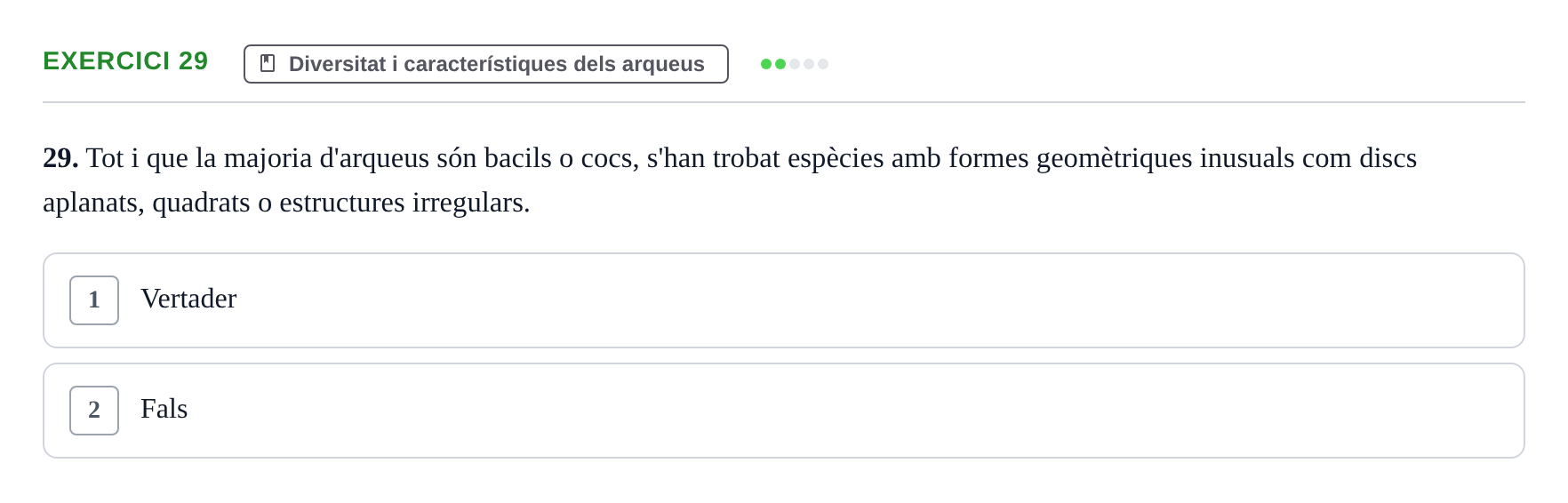 Enunciado: Problema 29 · Microbiología UB Juny 2019