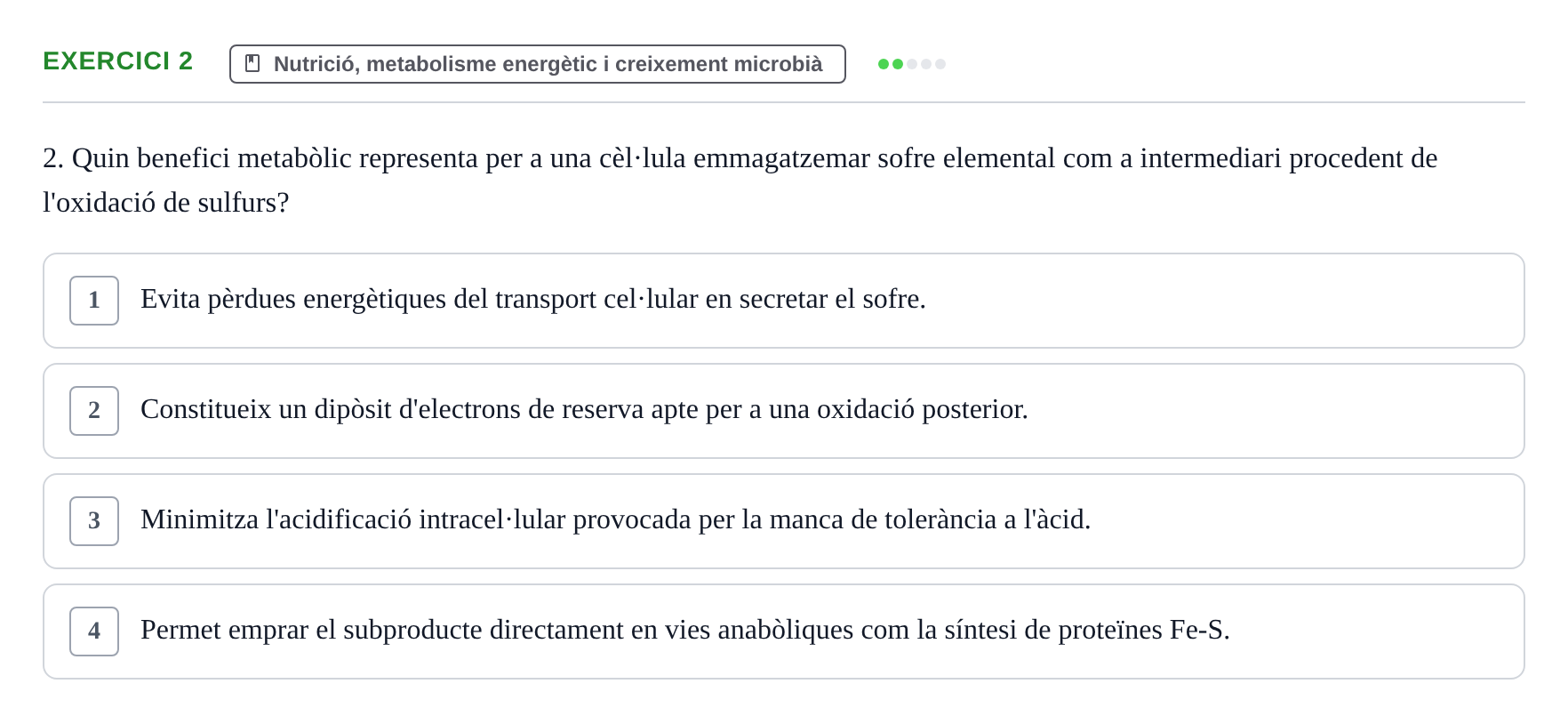 Enunciado: Problema 2 · Microbiología UB Juny 2019