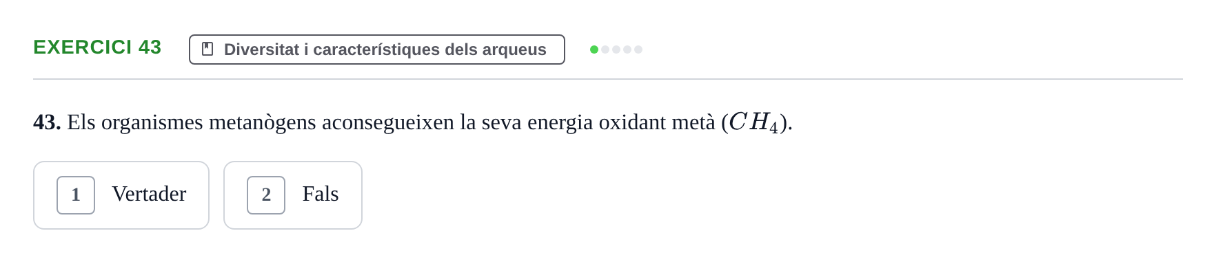 Enunciado: Problema 43 · Microbiología UB Juny 2019